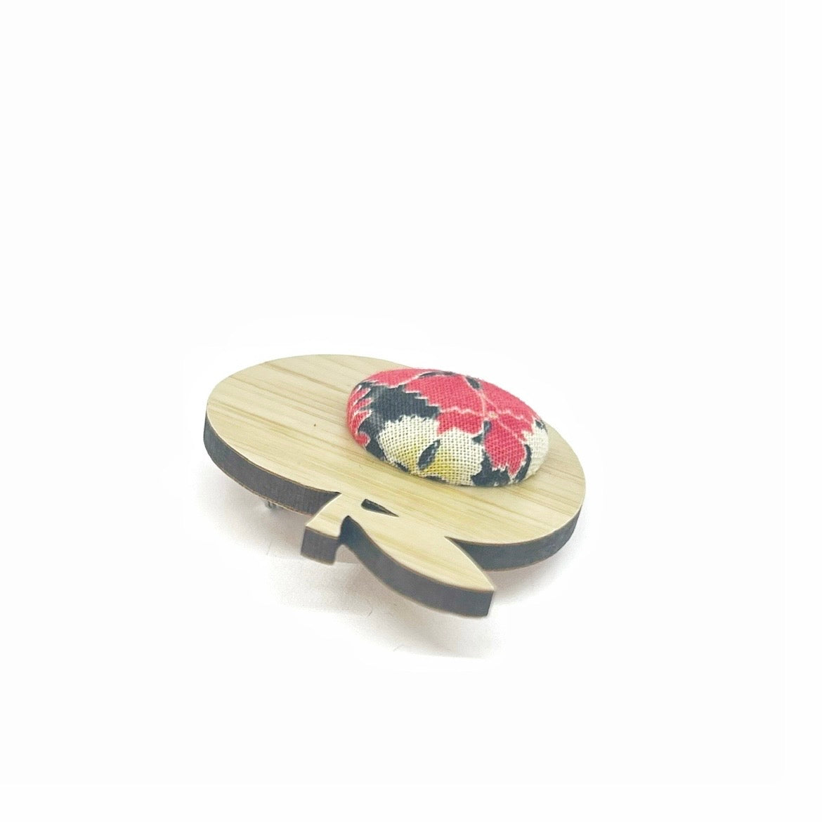 Kimono Apple Brooch