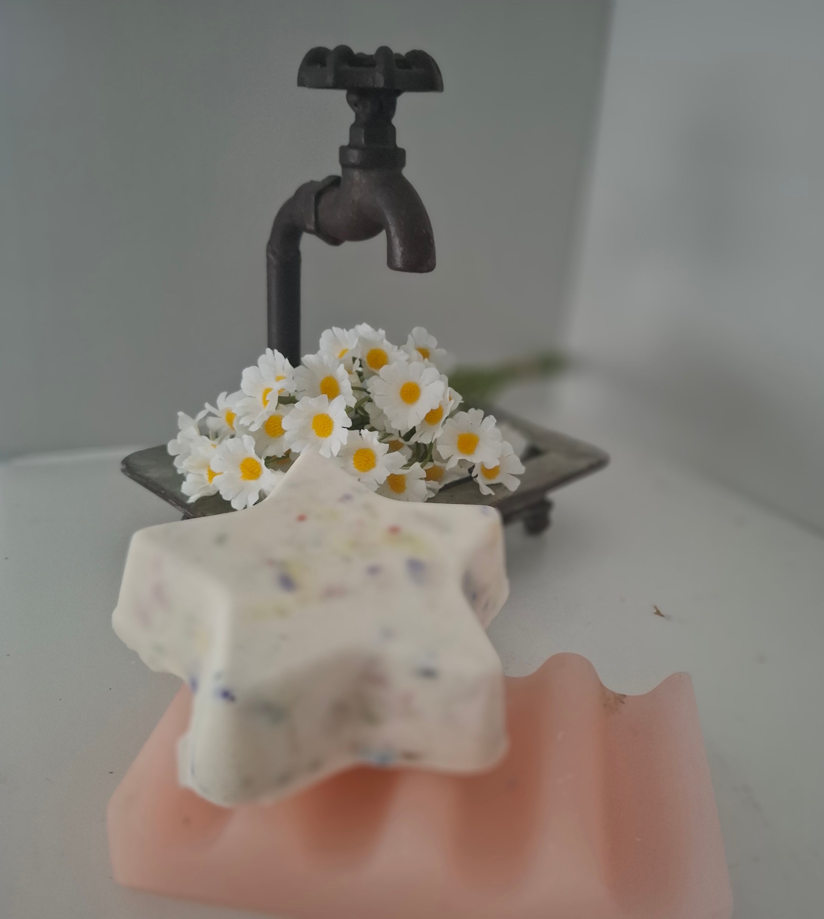 Handmade Soap - Star shape - Fresh Cotton