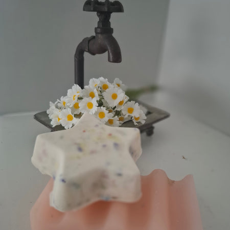 Handmade Soap - Star shape - Fresh Cotton