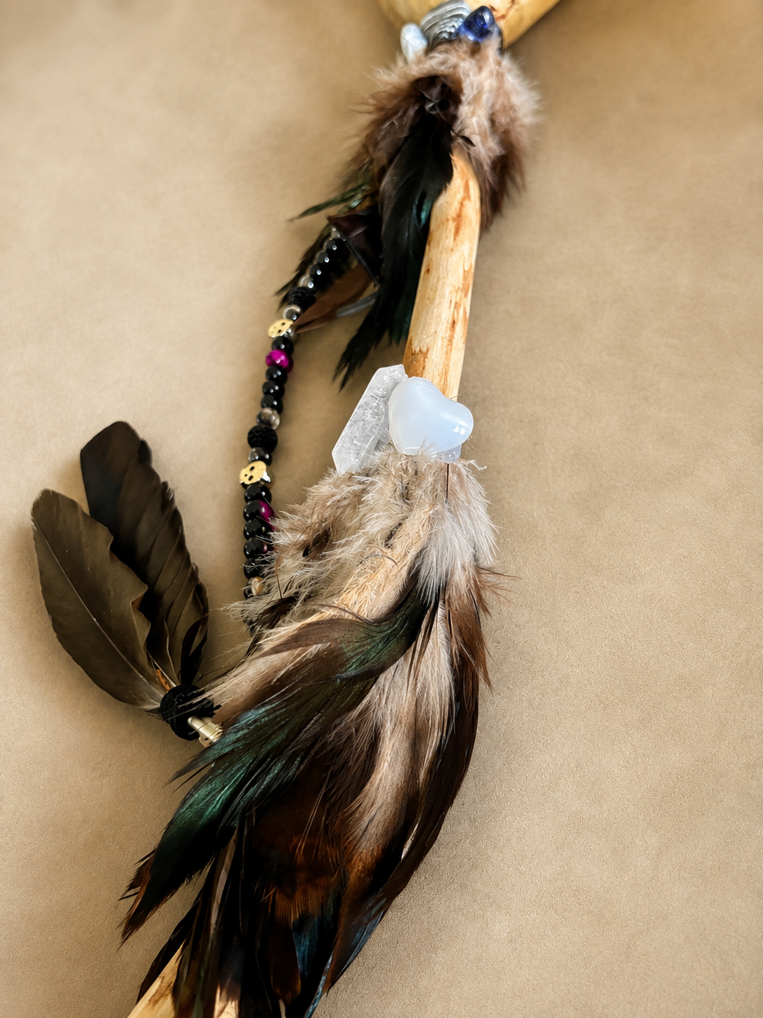 XL DEER Rattle - One of the Best! 🖤