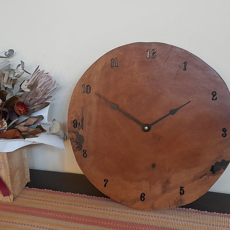 Hardwood Clock
