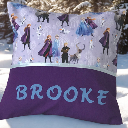Childrens Cushion Cover, Handmade, Personalised