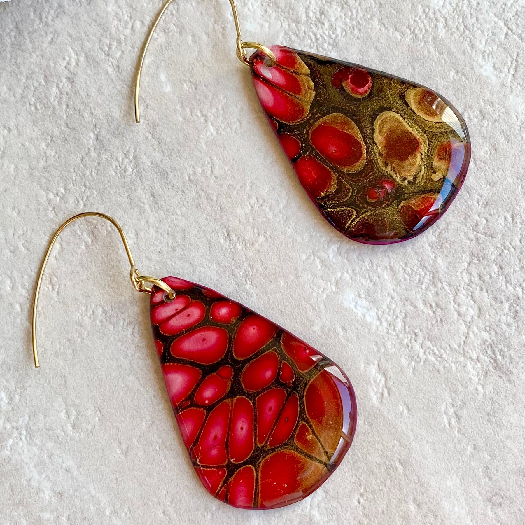 Arty Statement Dangle Earrings