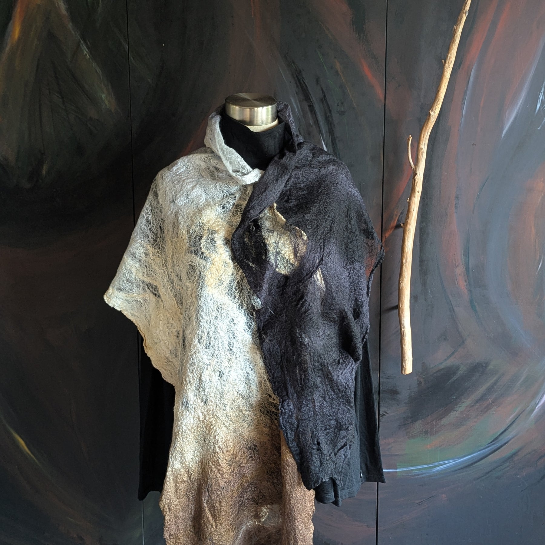 Cobweb Shawl-Stone Haven