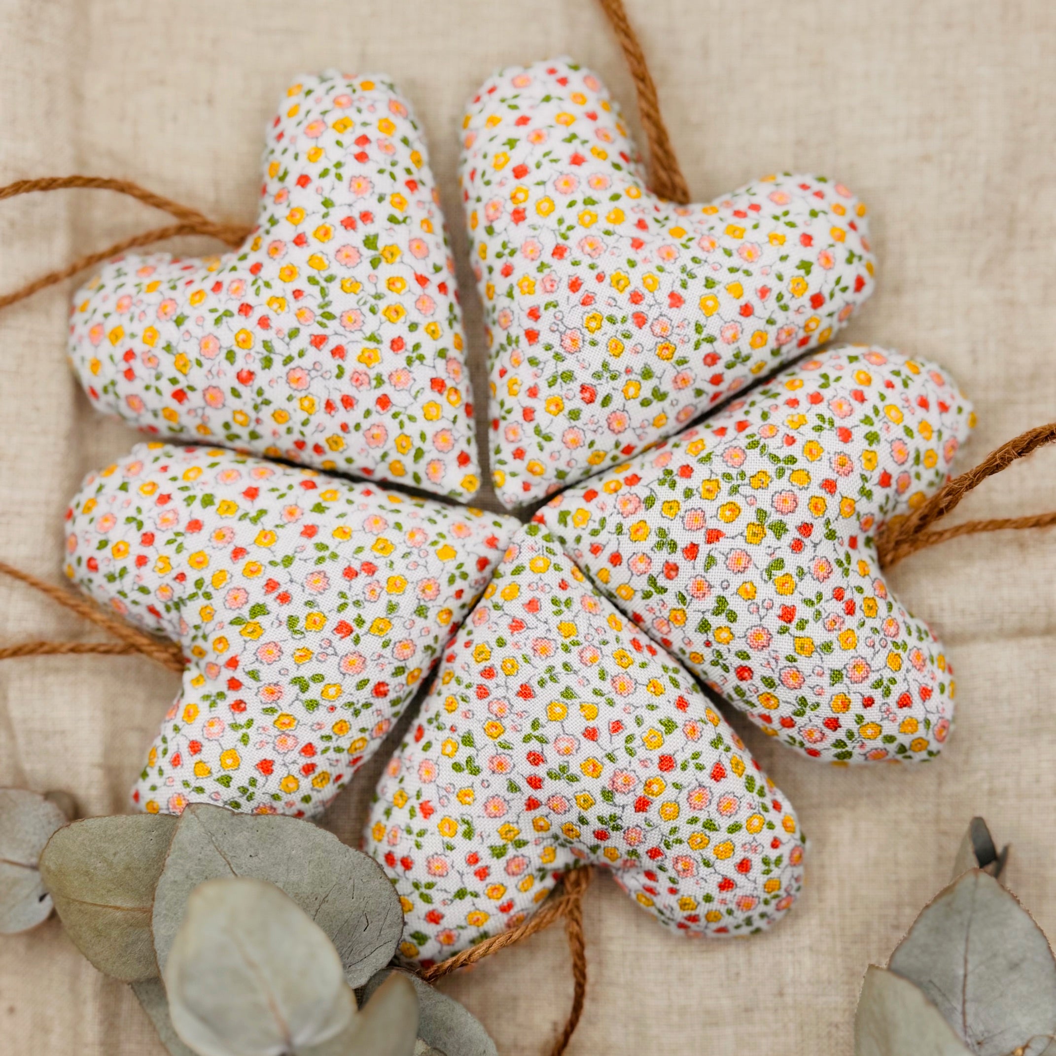 Handmade Hearts - Liberty floral