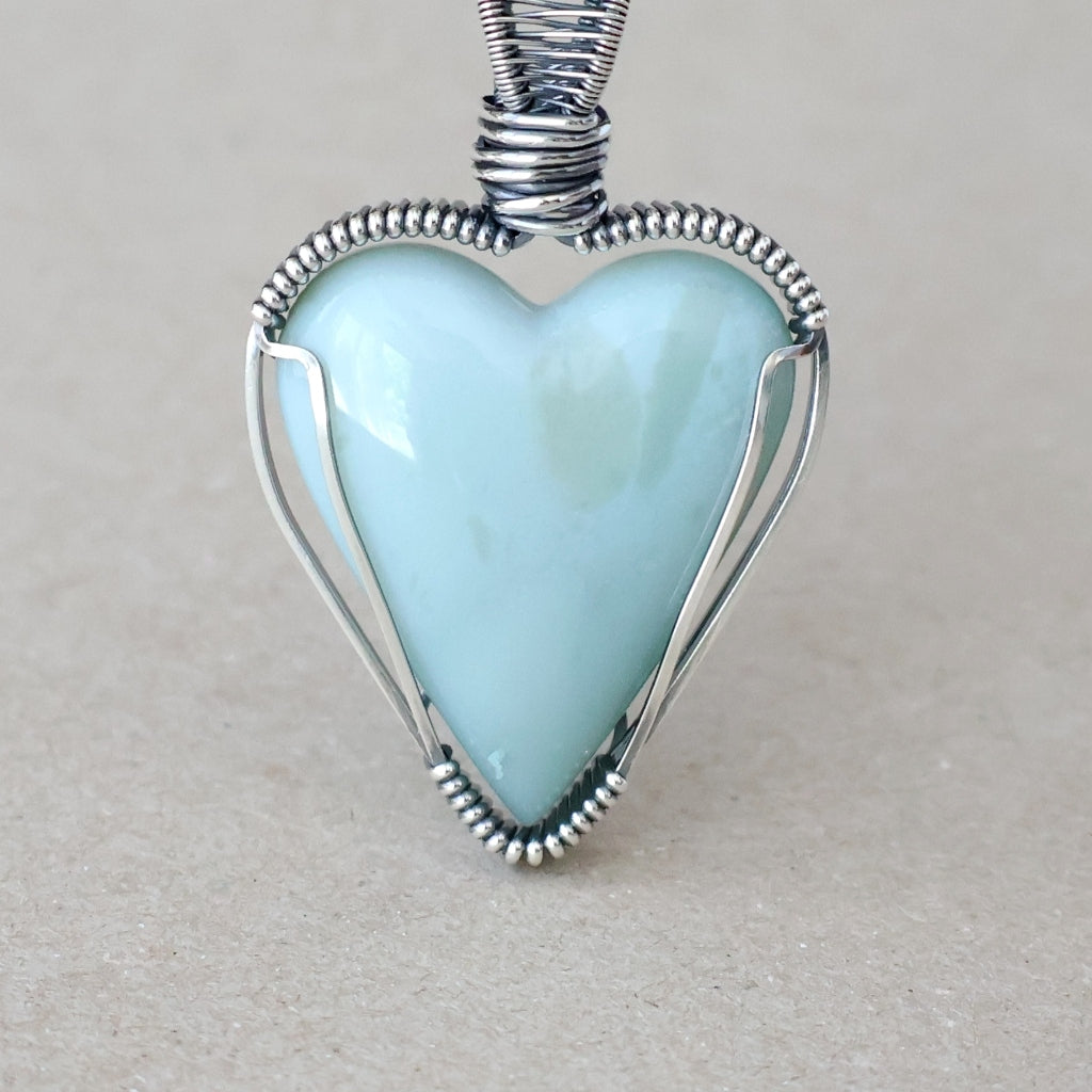 Handcrafted Mtorolite Pendant - Calm Heart Talisman