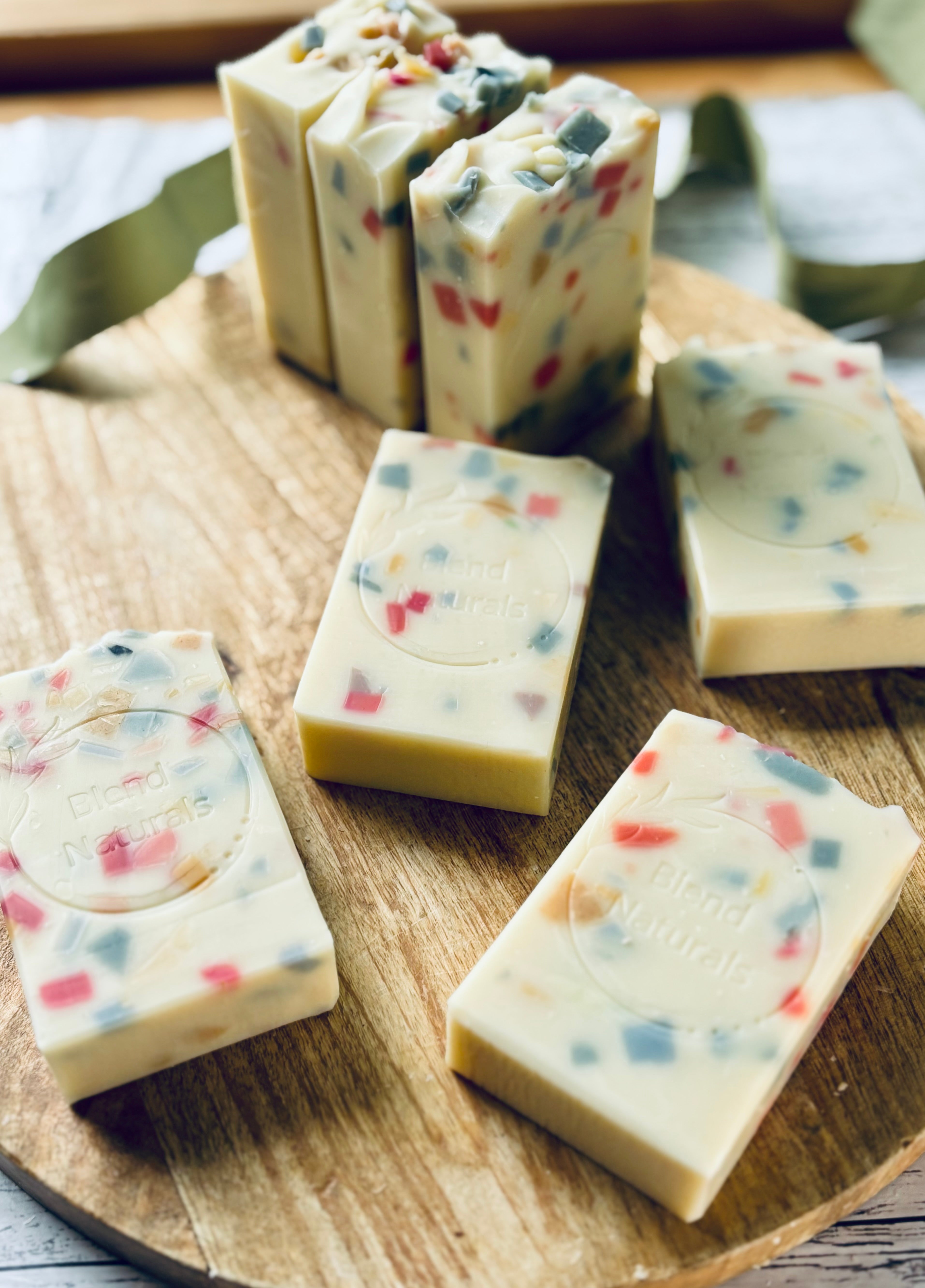 Confetti Natural Soap Bar