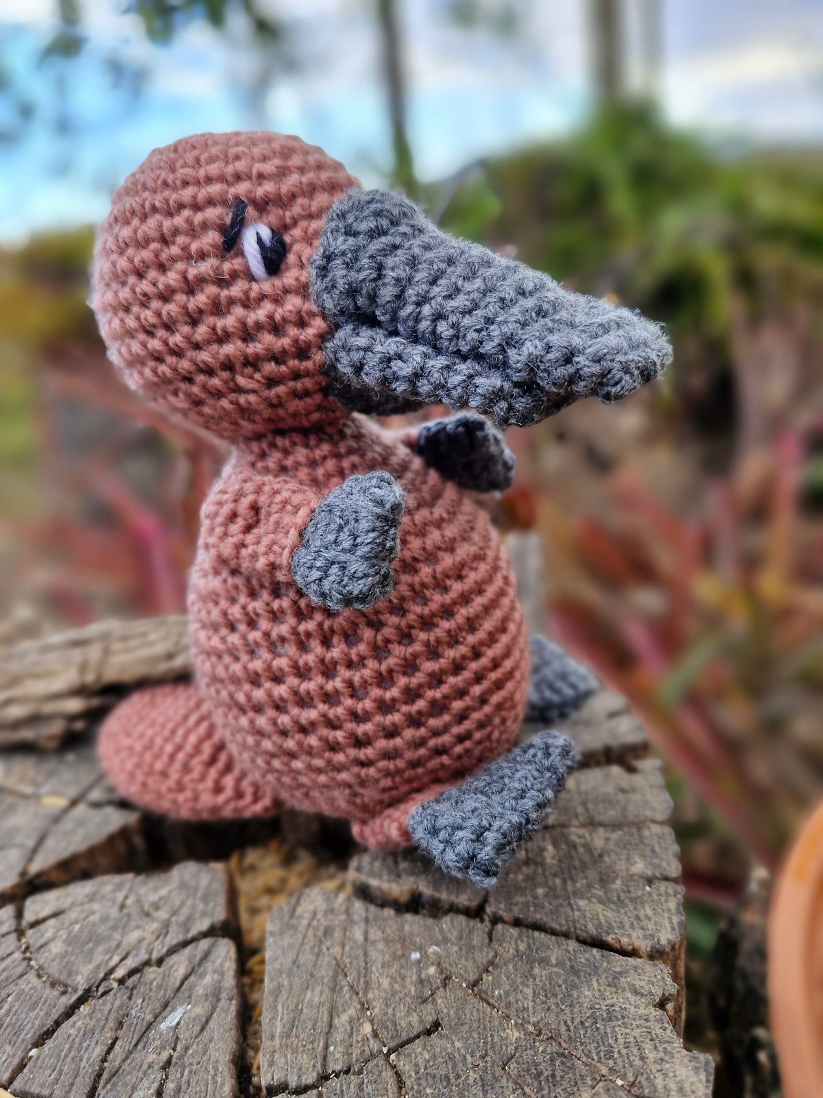 Adorable Baby Platypus Hand Crochet