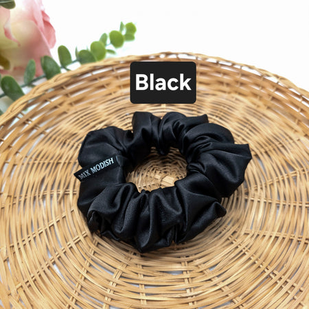 Regular Satin Scrunchies, Handmade Hair Ties, Ponytail Bands