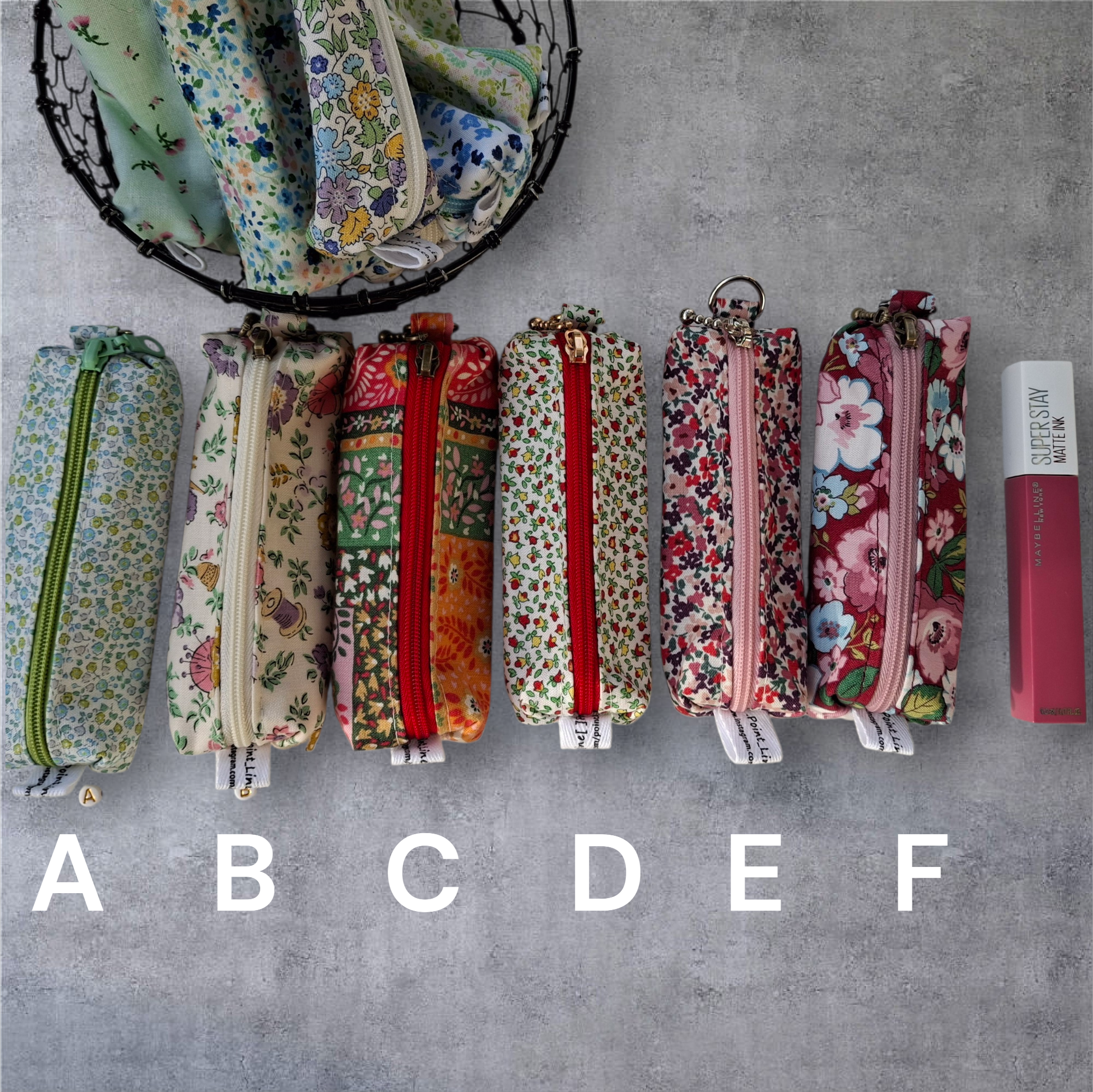 Mini Makeup Pouch (Liberty)