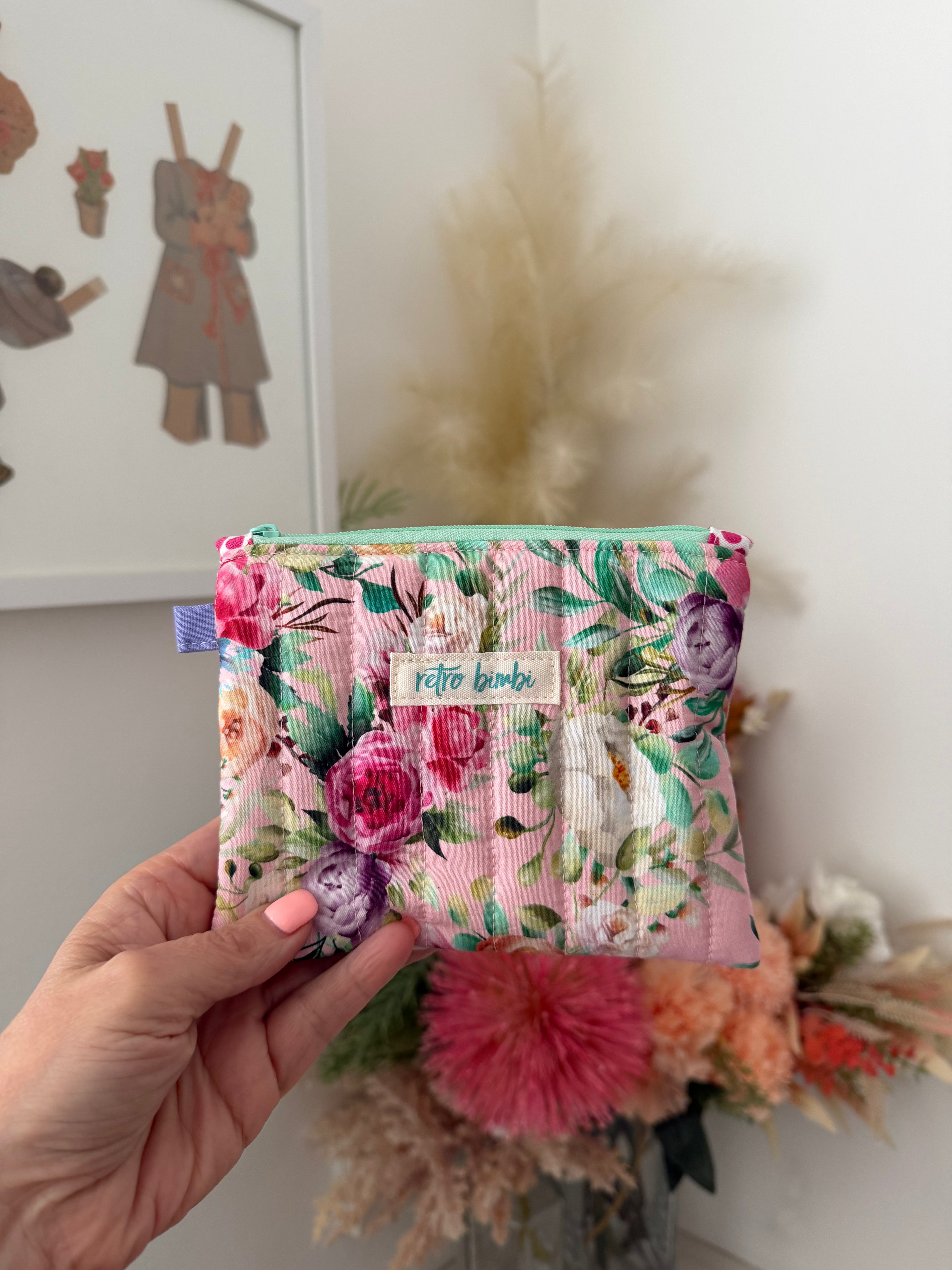 Small Quilted Pouch - Various Designs