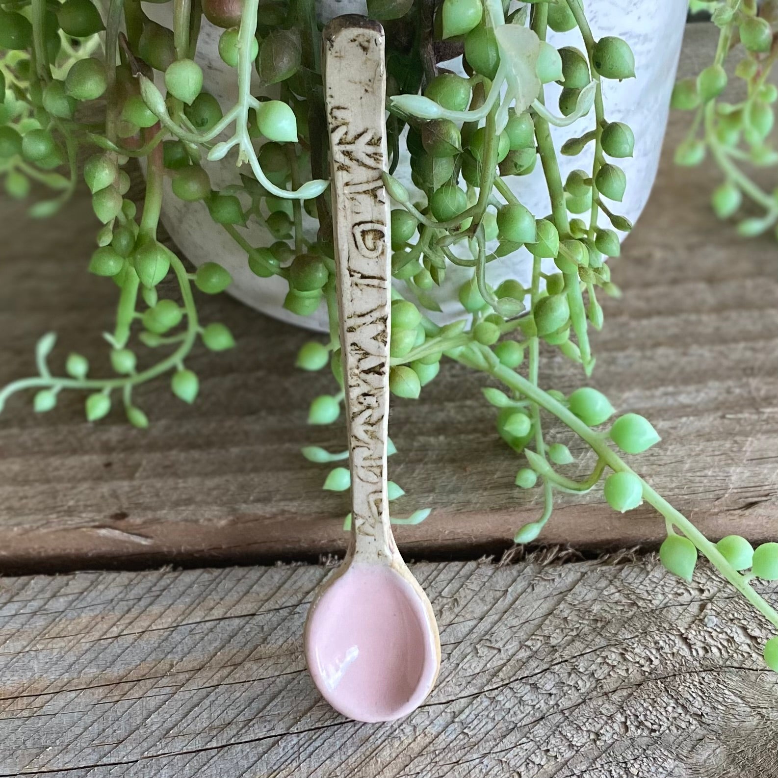 Ceramic Teaspoons / Handmade Pottery
