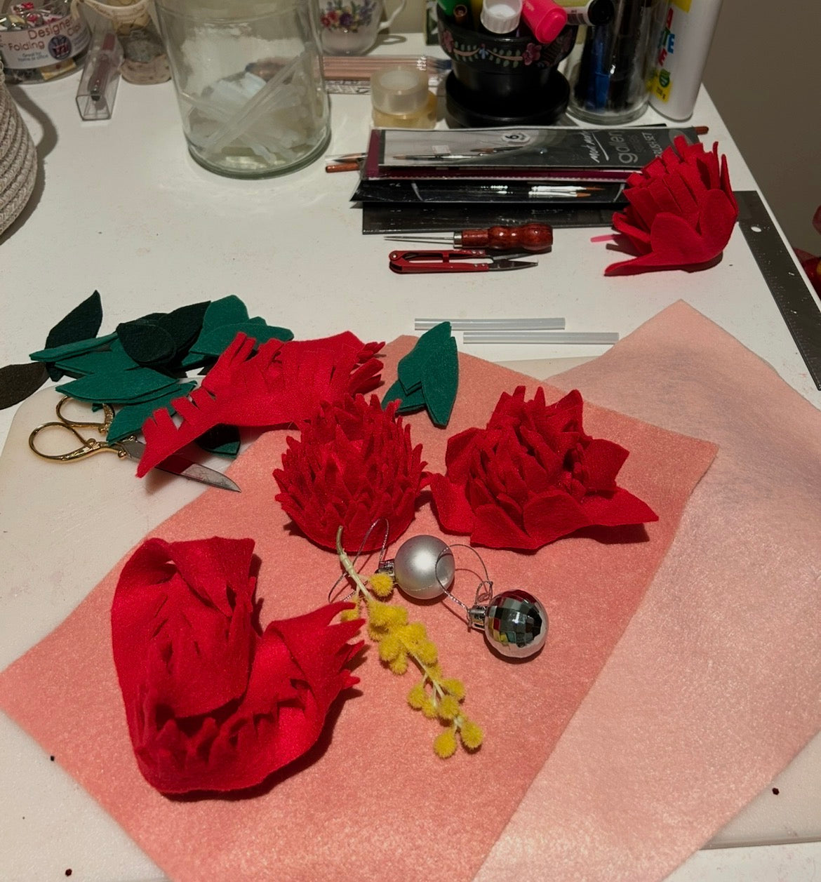 Aussie Wildflower Christmas Wreath