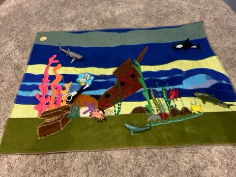 Children's Playmat Under the Sea A