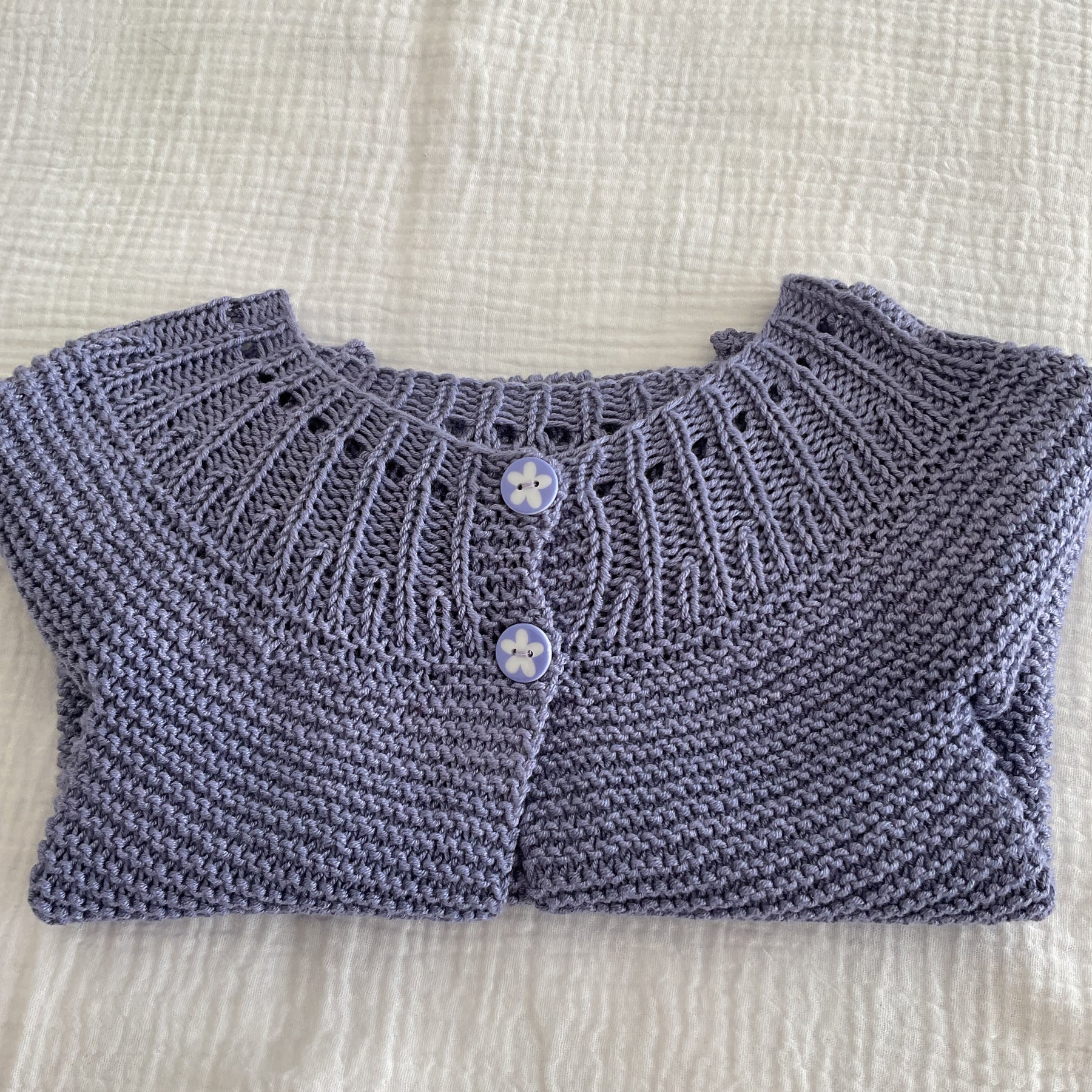 Mauve Cardigan, 6-9months