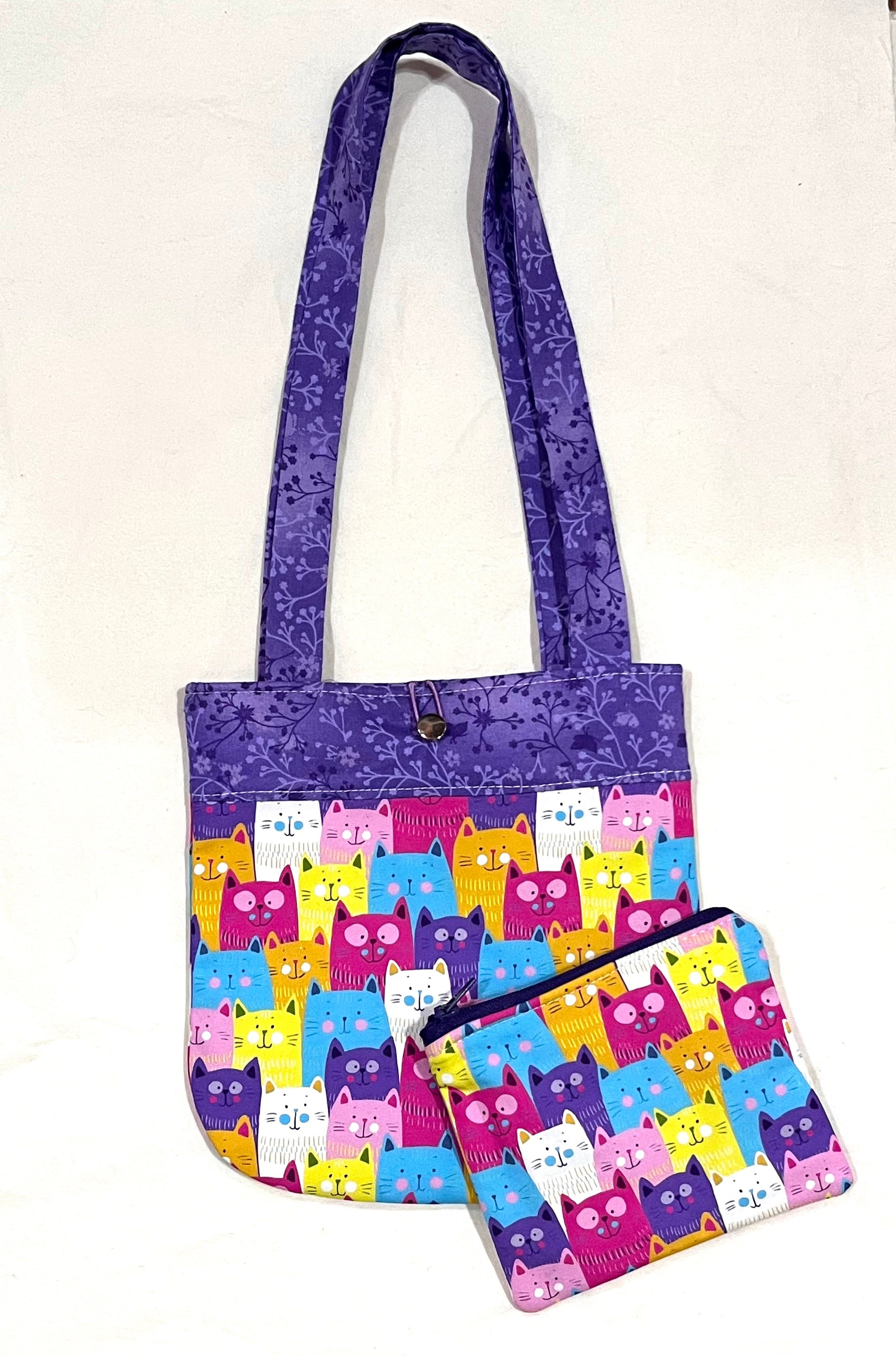 Cats handbag and purse