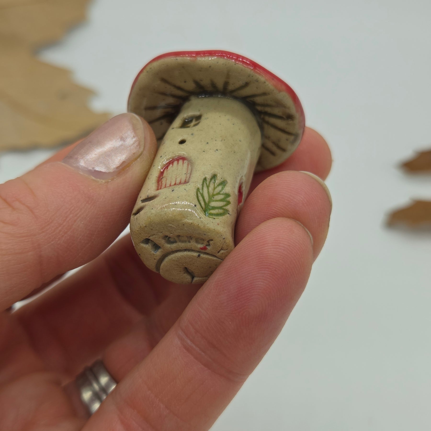 Tiny Toadstool Village - Red