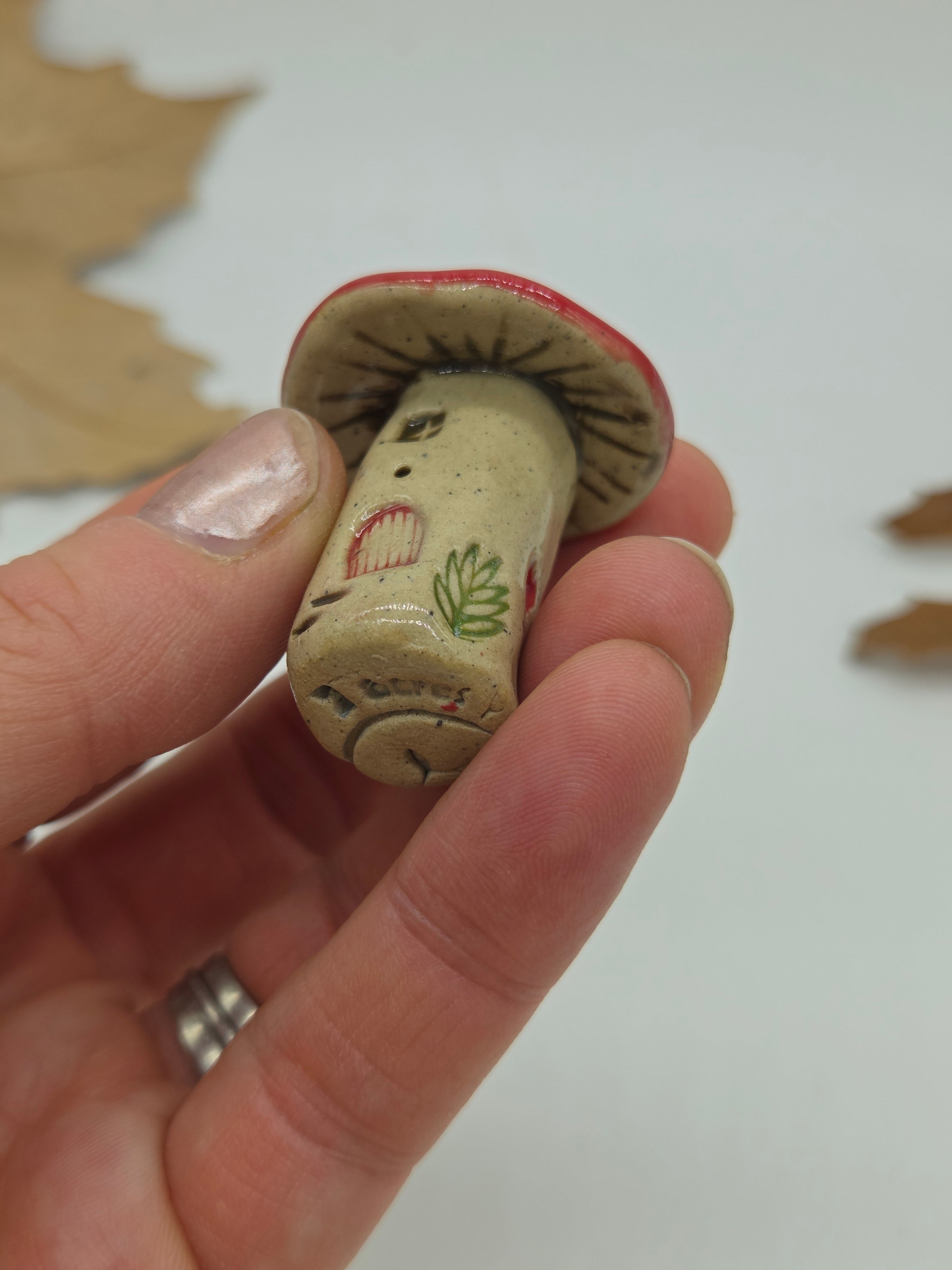 Tiny Toadstool Village - Red