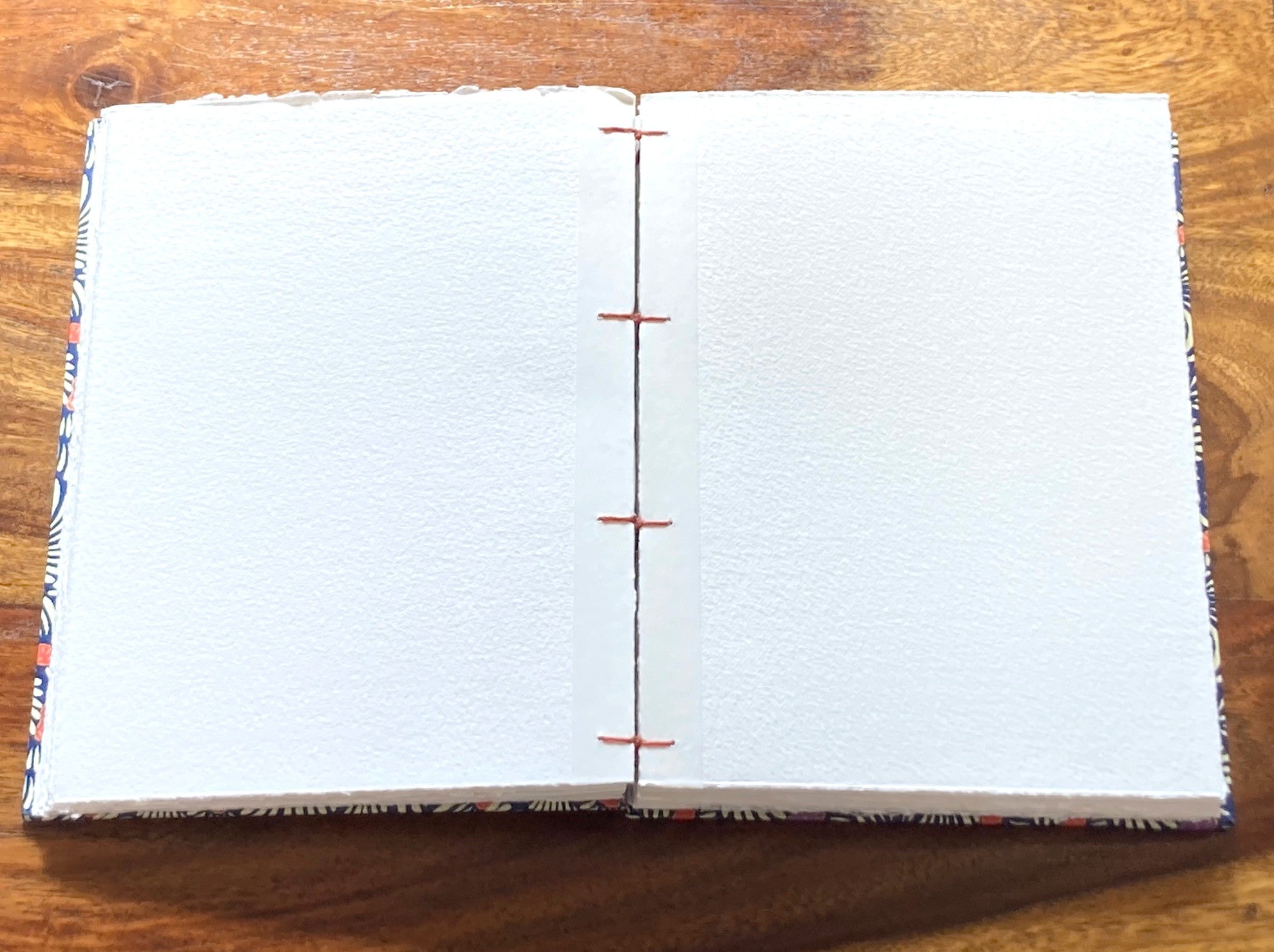 Handmade Lay Flat Watercolour Sketchbook, Cold Press Art Journal