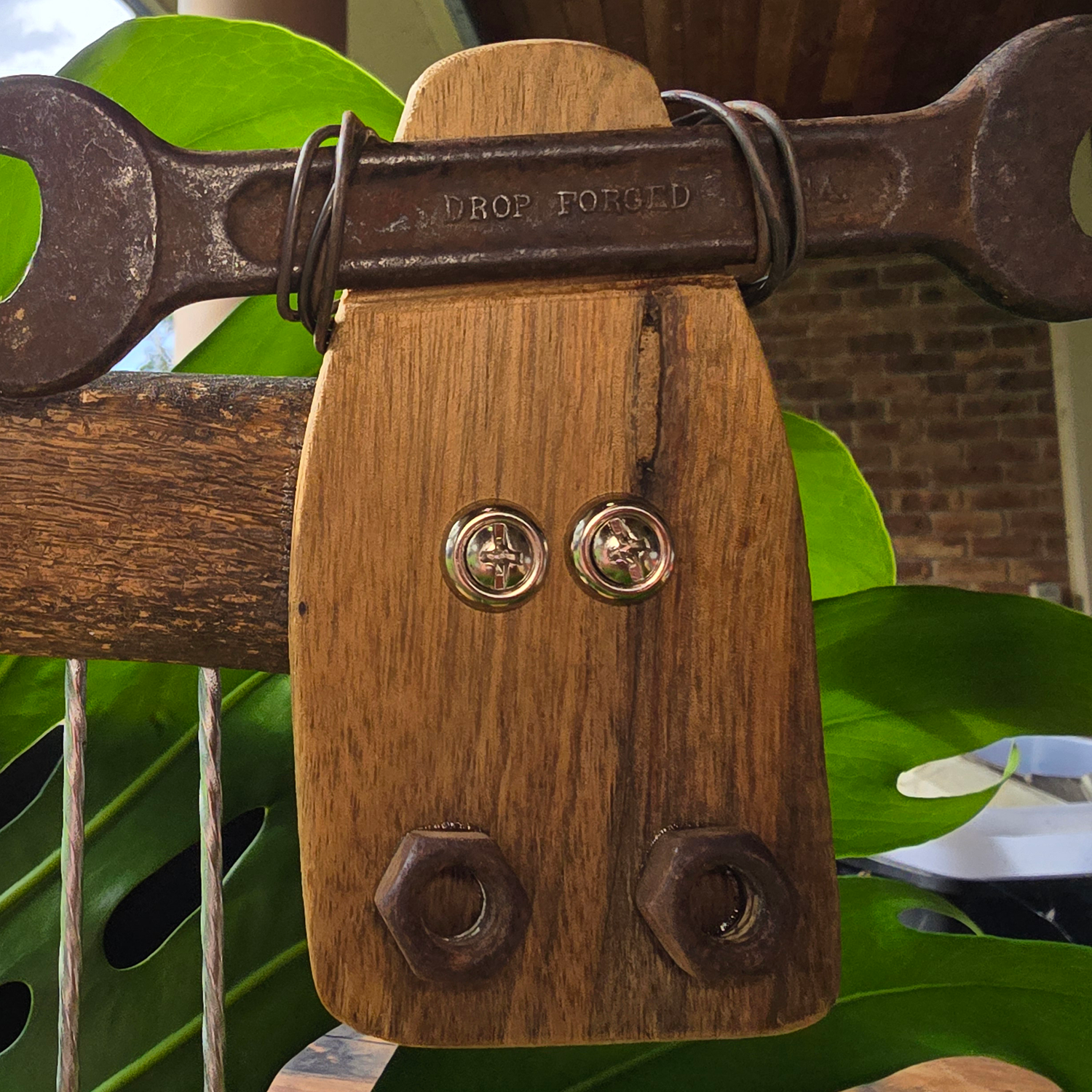 Upcycled Cow Artwork - Uncle Bob