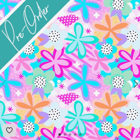 PRE-ORDER Water-resistant wet bags - Spring Bloom (Wonderland Design Co)