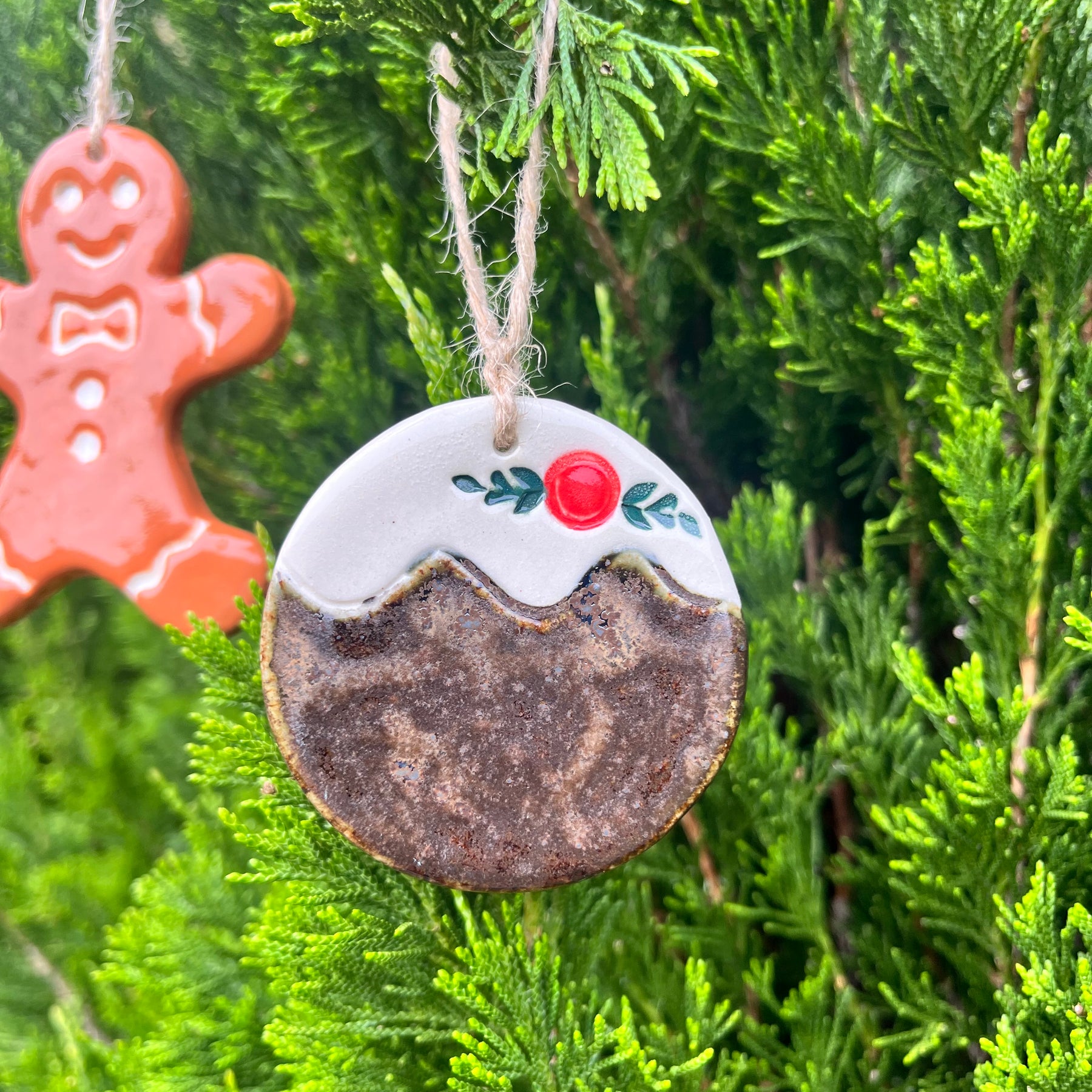 Ceramic Christmas Ornaments (3 Pack)