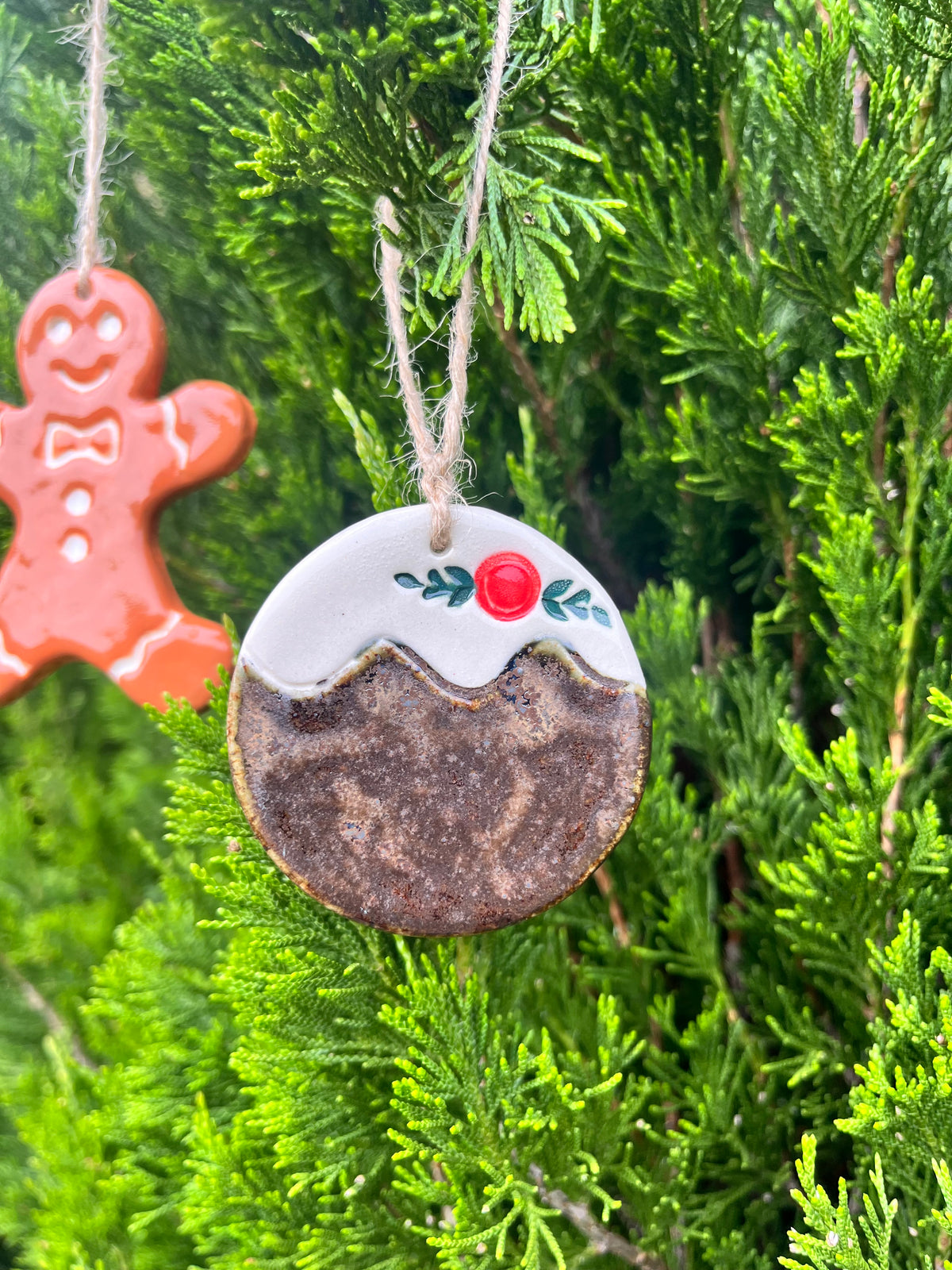 Ceramic Christmas Ornaments (3 Pack)