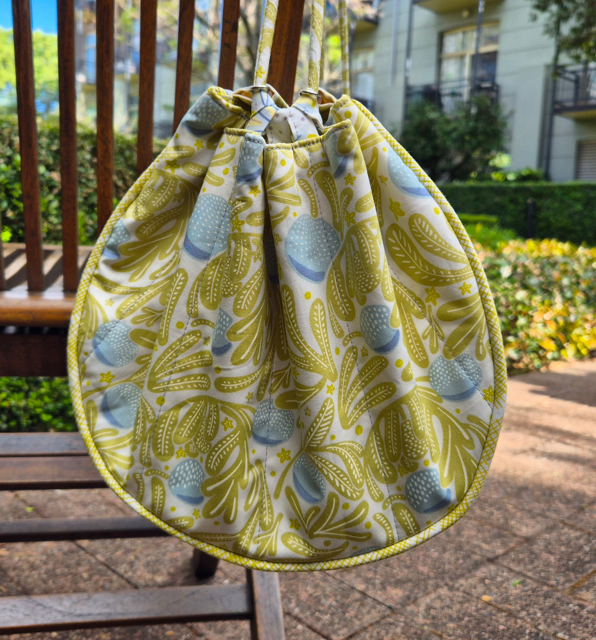Large Knitting Project Bag – Convertible Shoulder Bag