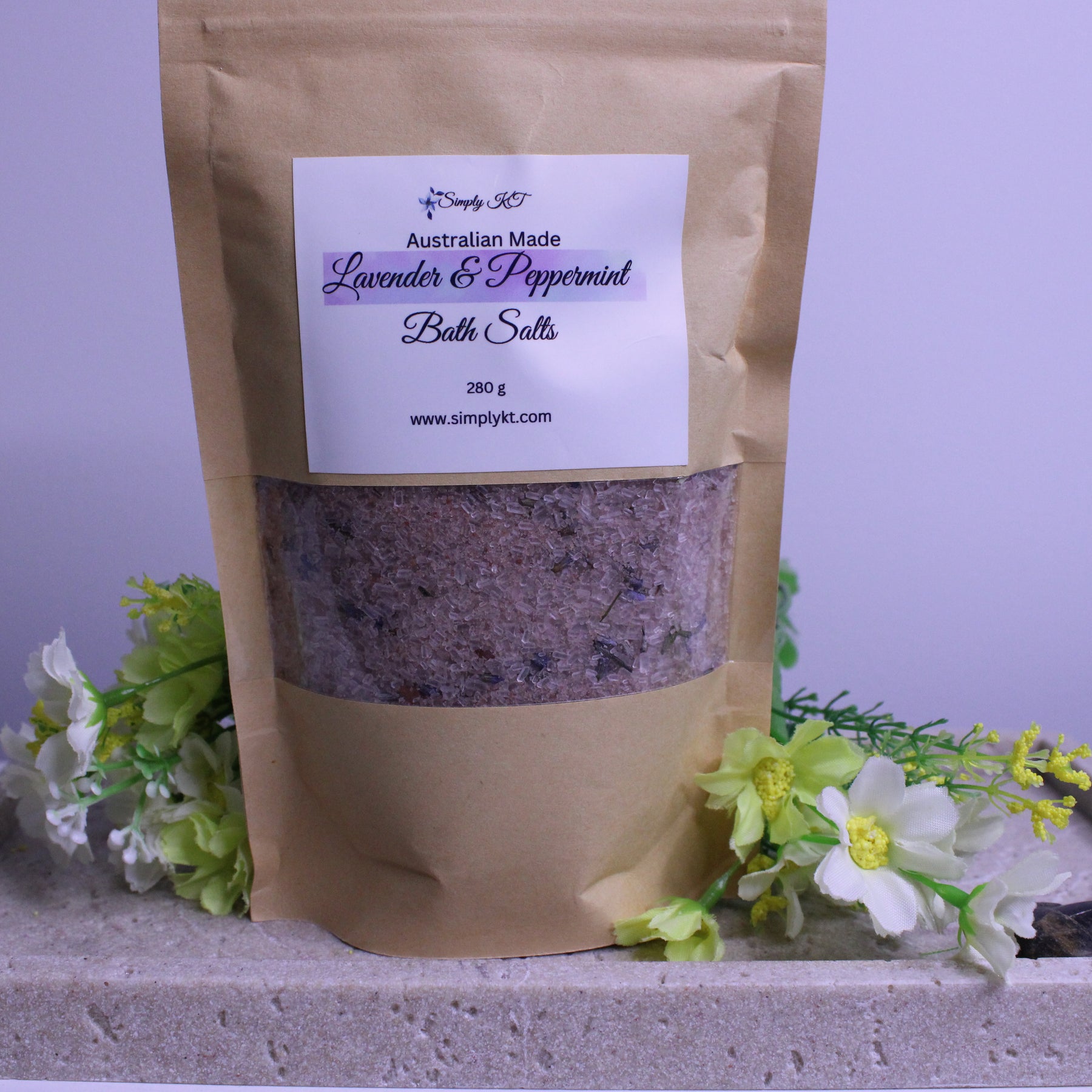 Lavender and Peppermint Bath Salts