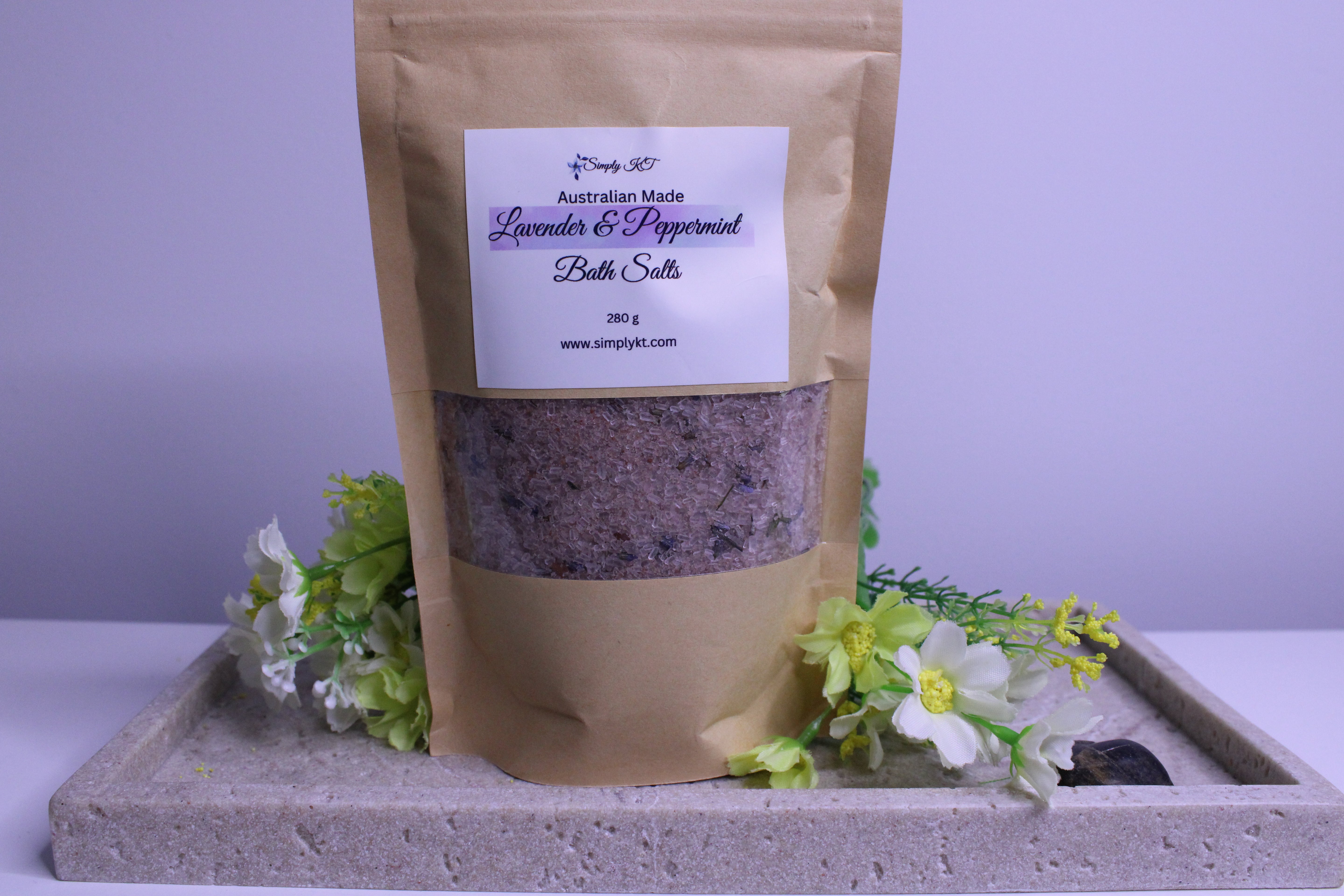 Lavender and Peppermint Bath Salts