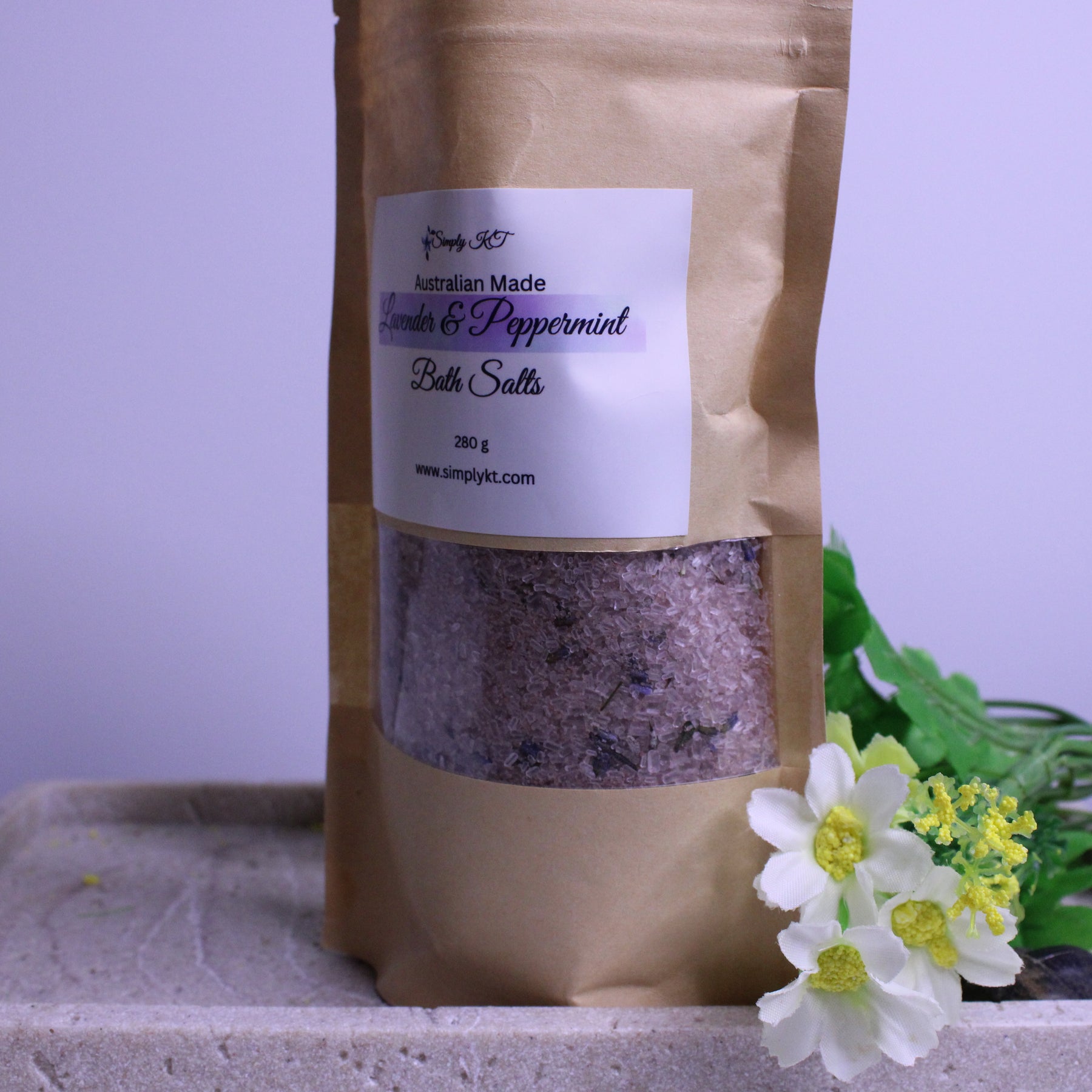 Lavender and Peppermint Bath Salts