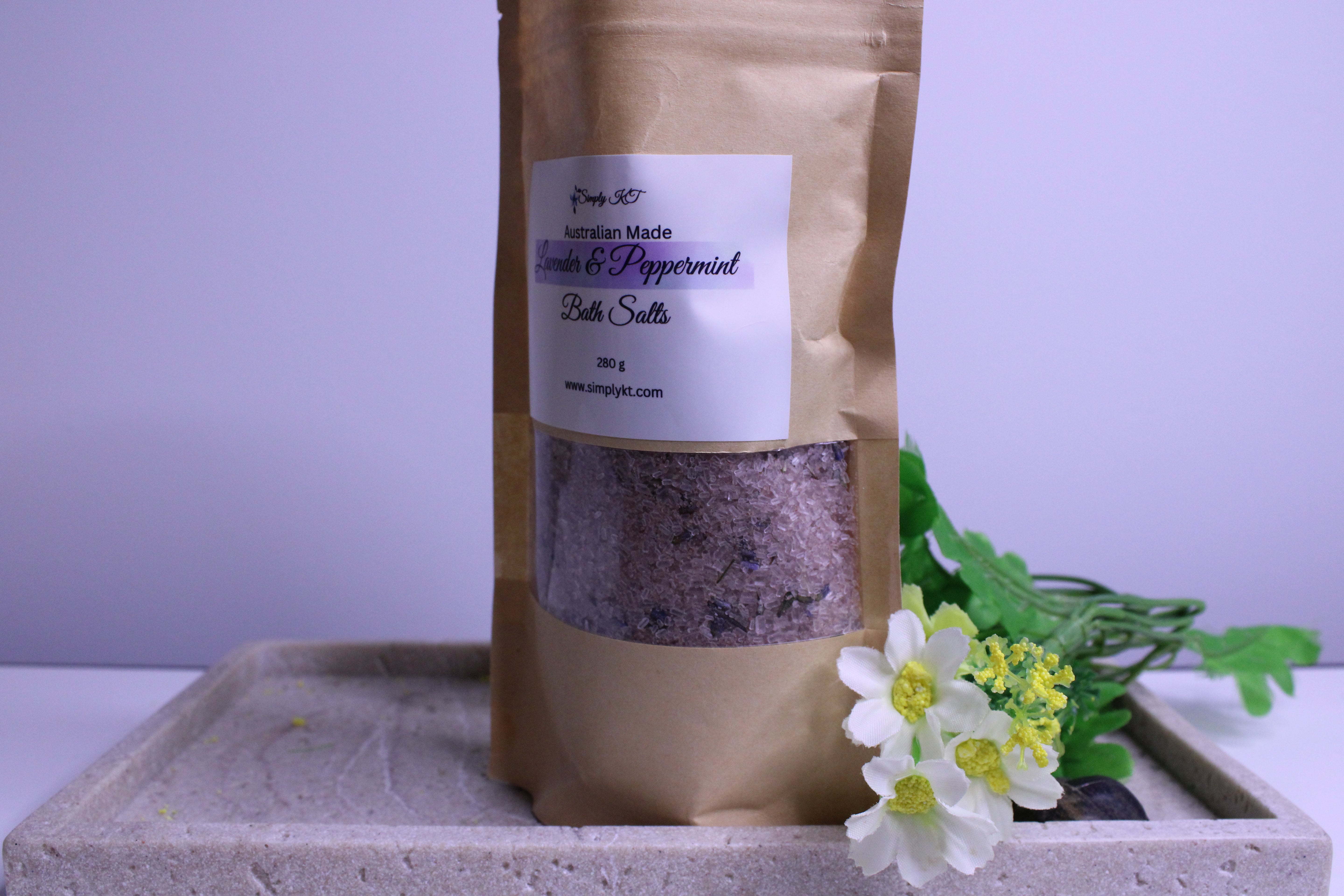 Lavender and Peppermint Bath Salts