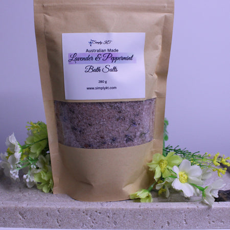 Lavender and Peppermint Bath Salts