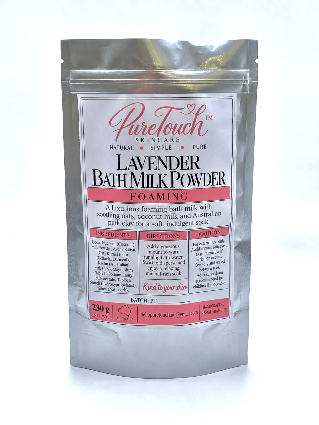 Foaming Lavender Bath Milk Powder 230g