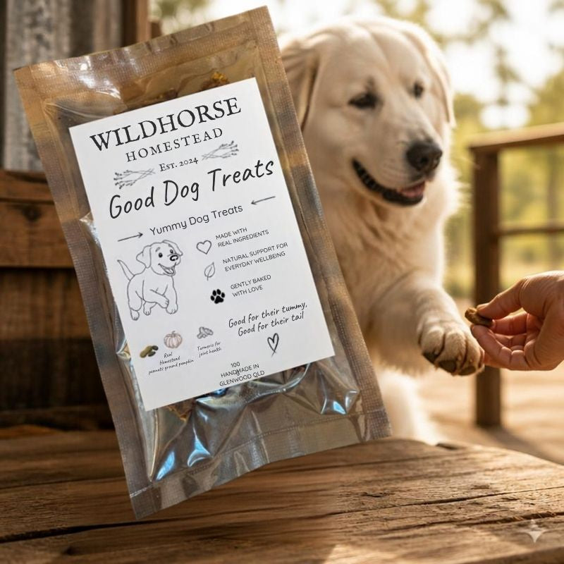 Wildhorse Good Dog Treats | Baked Dog Treats | 100g