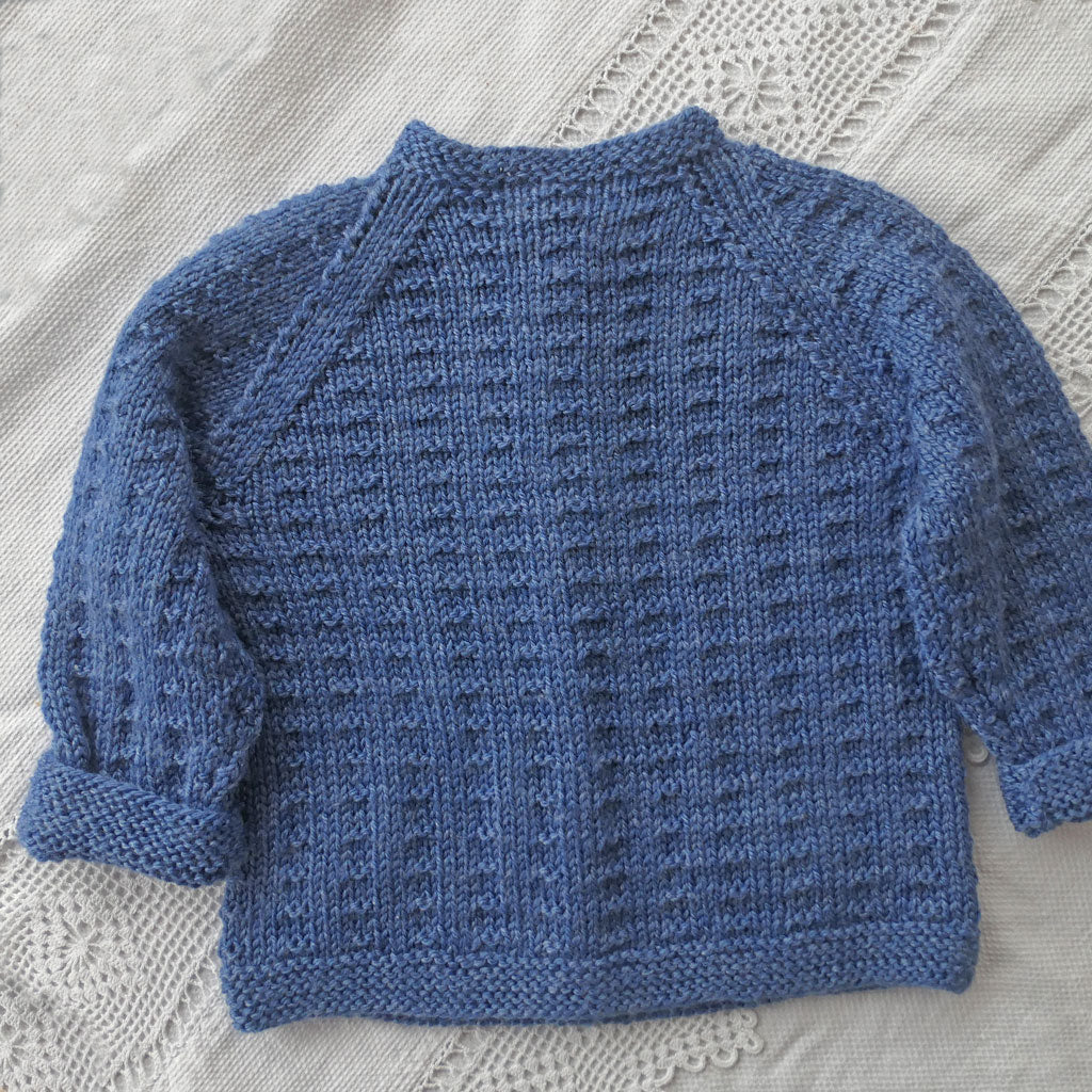 Jacket/cardigan.  Size 1-2. Handmade.  Wool & bamboo