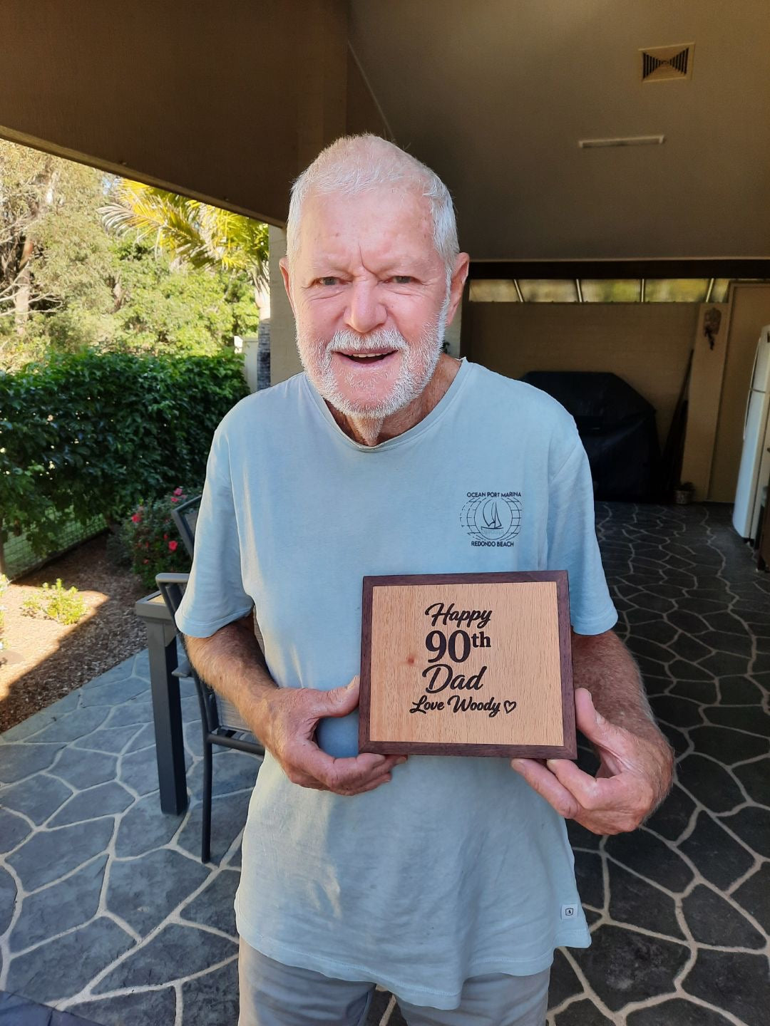 Handcrafted Timber Celebration Plaque