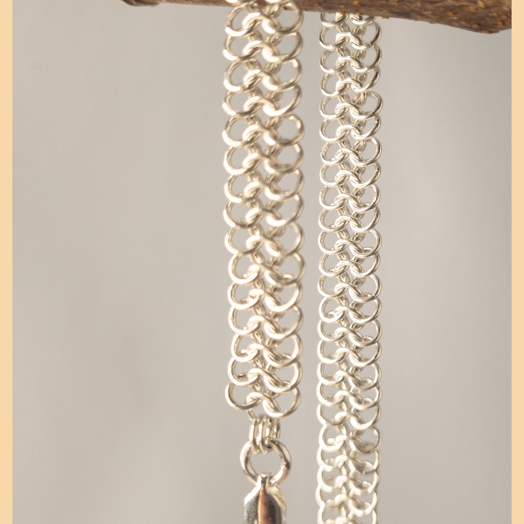 Chainmaille European 4 in 1 Weave Bracelet