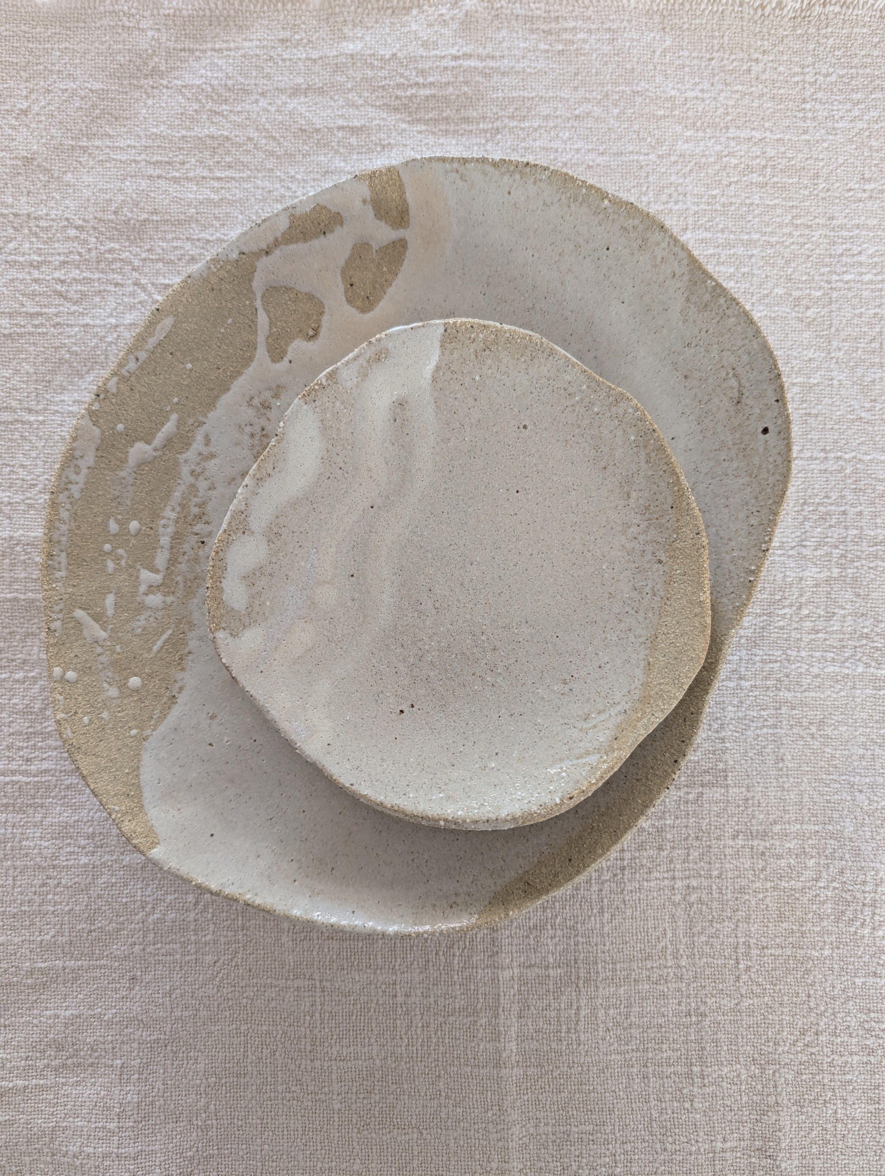 Standing Ceramic Bowl Set - 'grounded yet lifted'