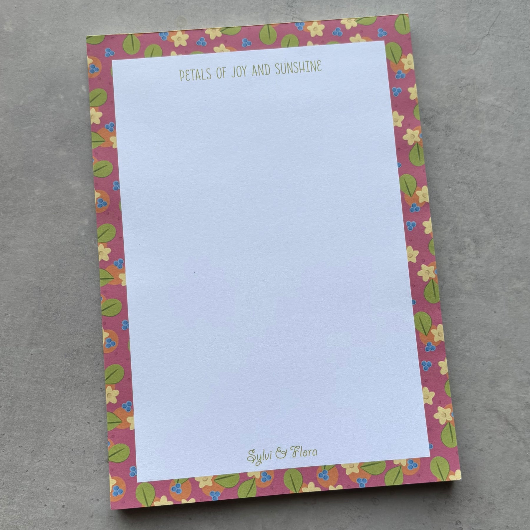 A5 Notepad, 4 designs