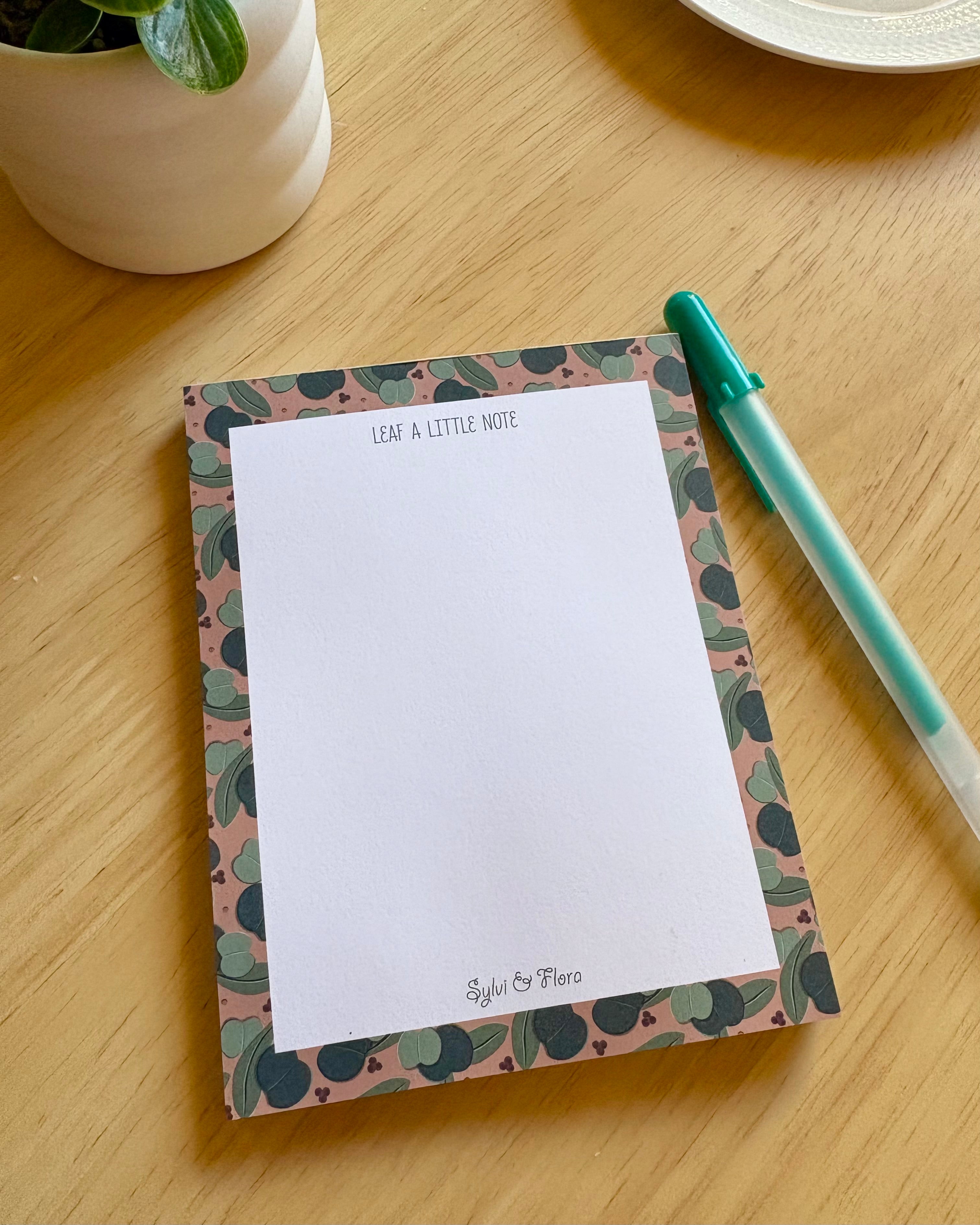 A5 Notepad, 4 designs