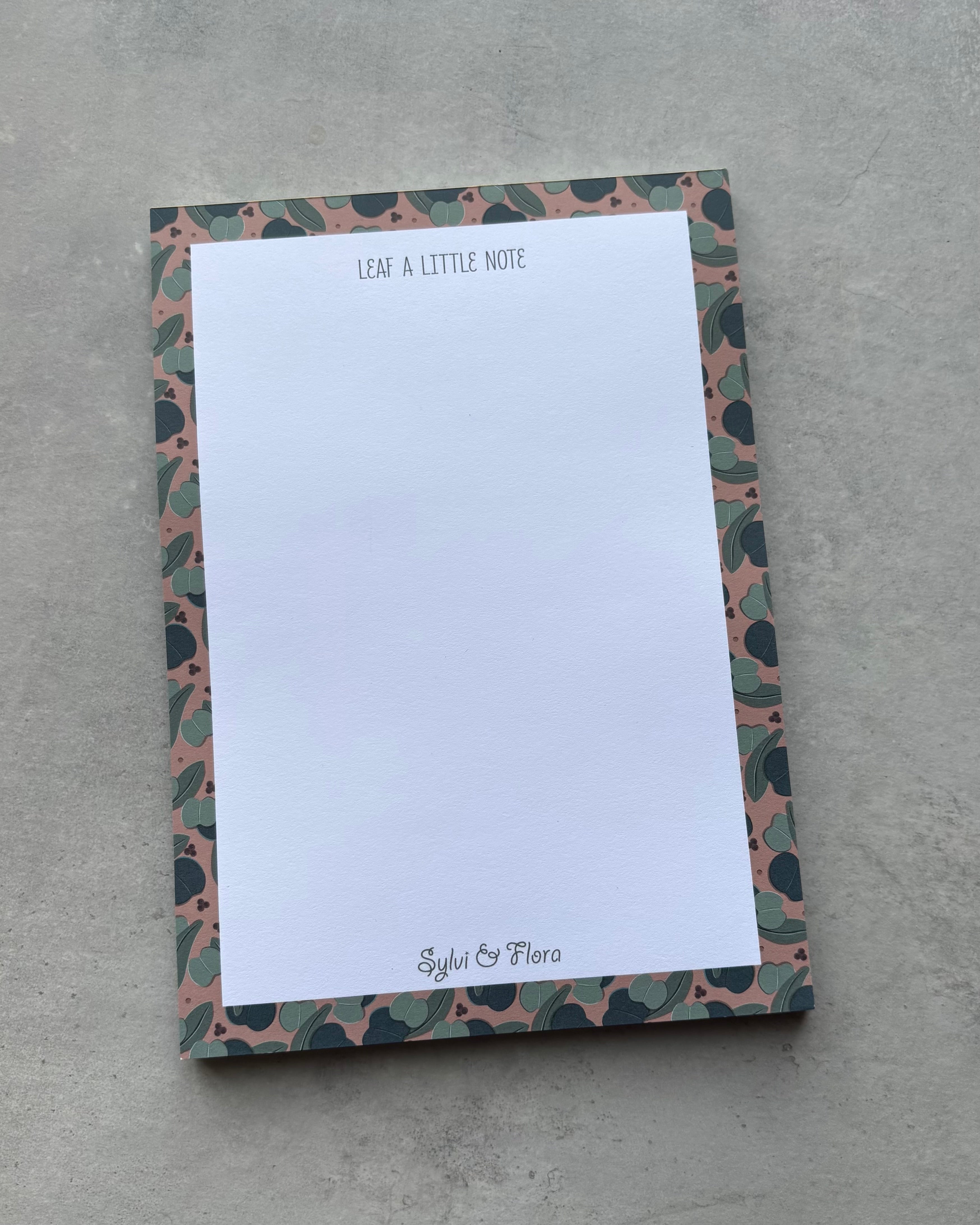 A5 Notepad, 4 designs