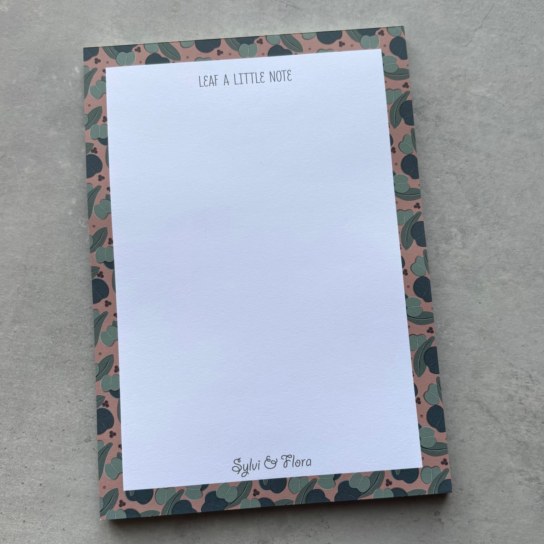 A5 Notepad, 4 designs
