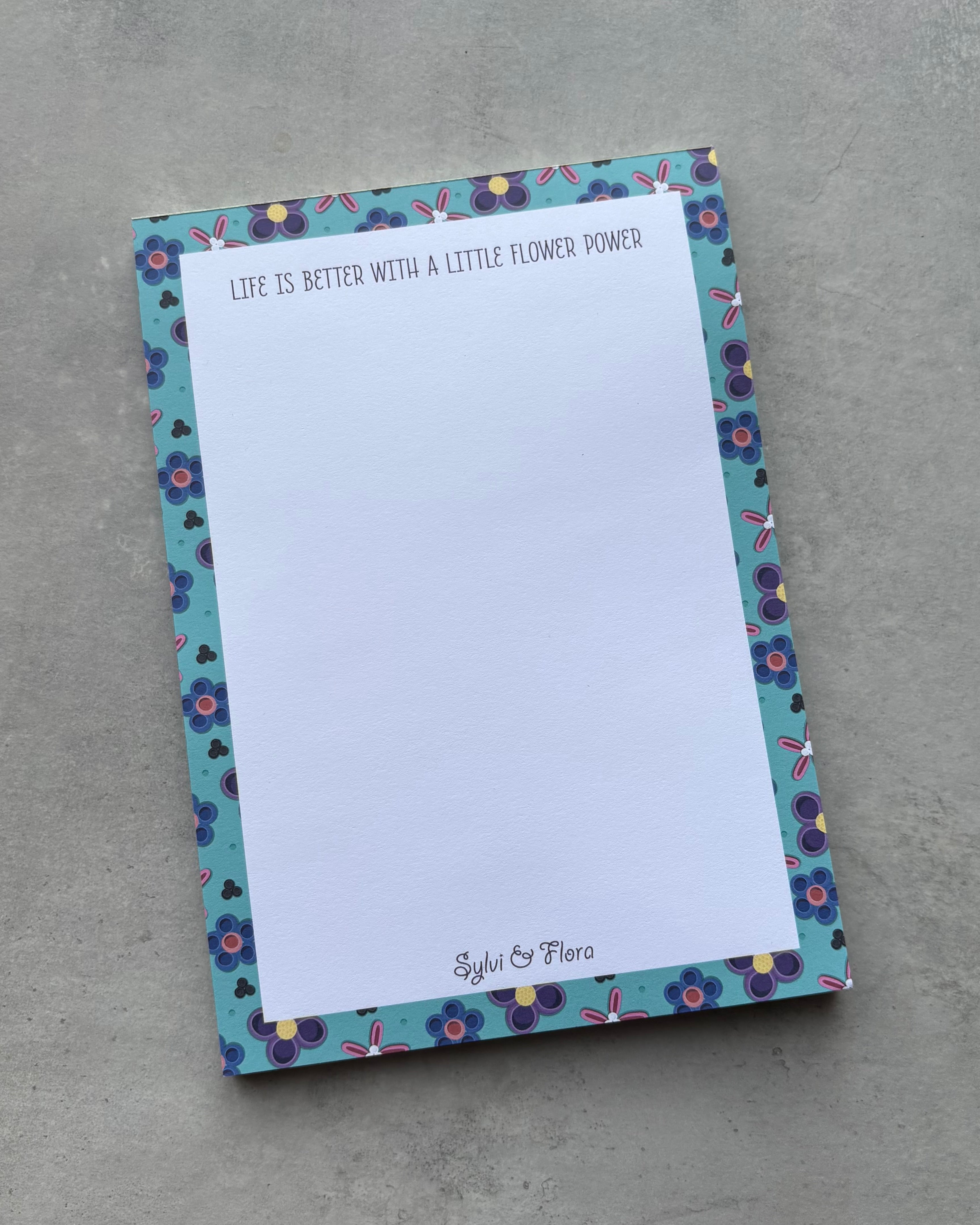 A5 Notepad, 4 designs