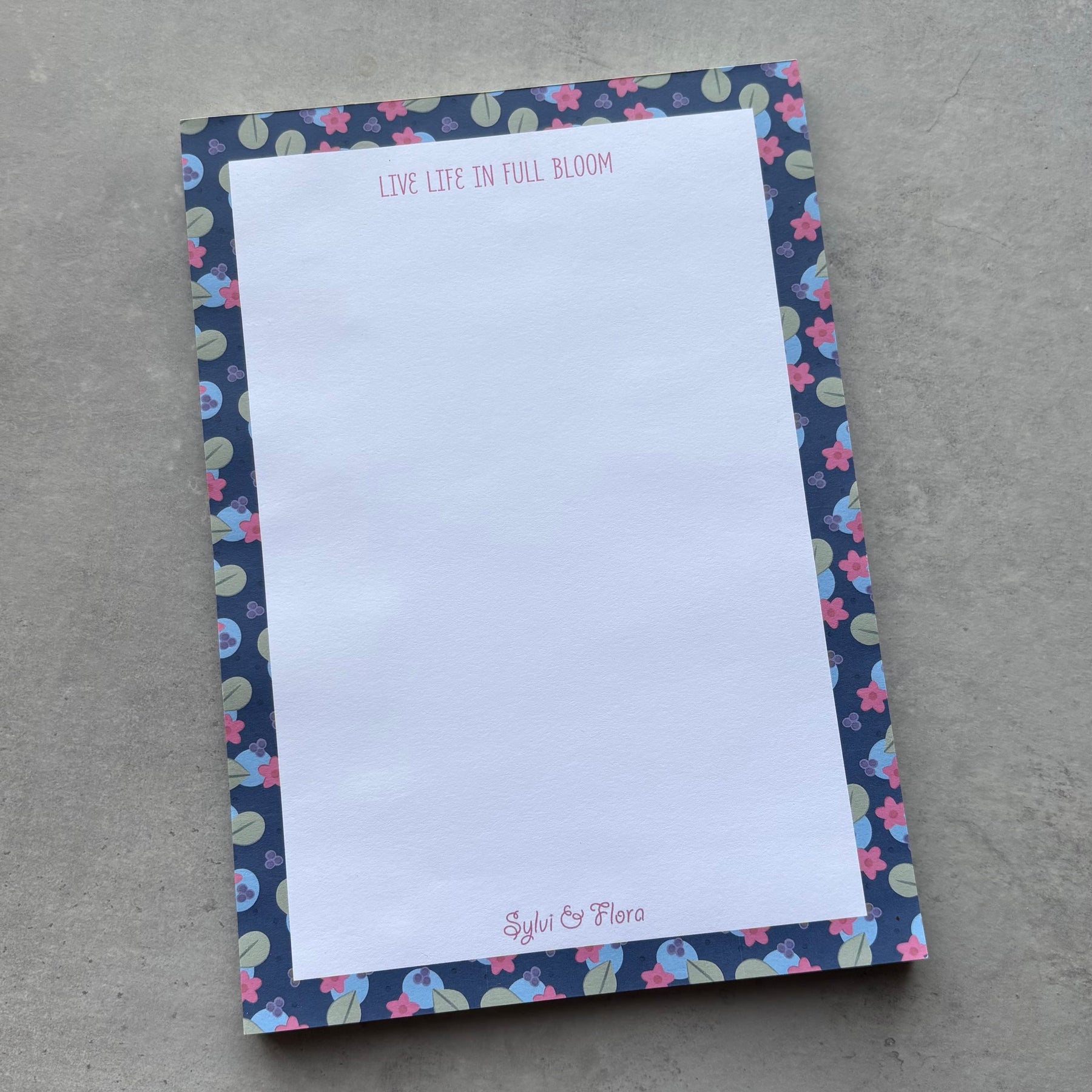 A5 Notepad, 4 designs