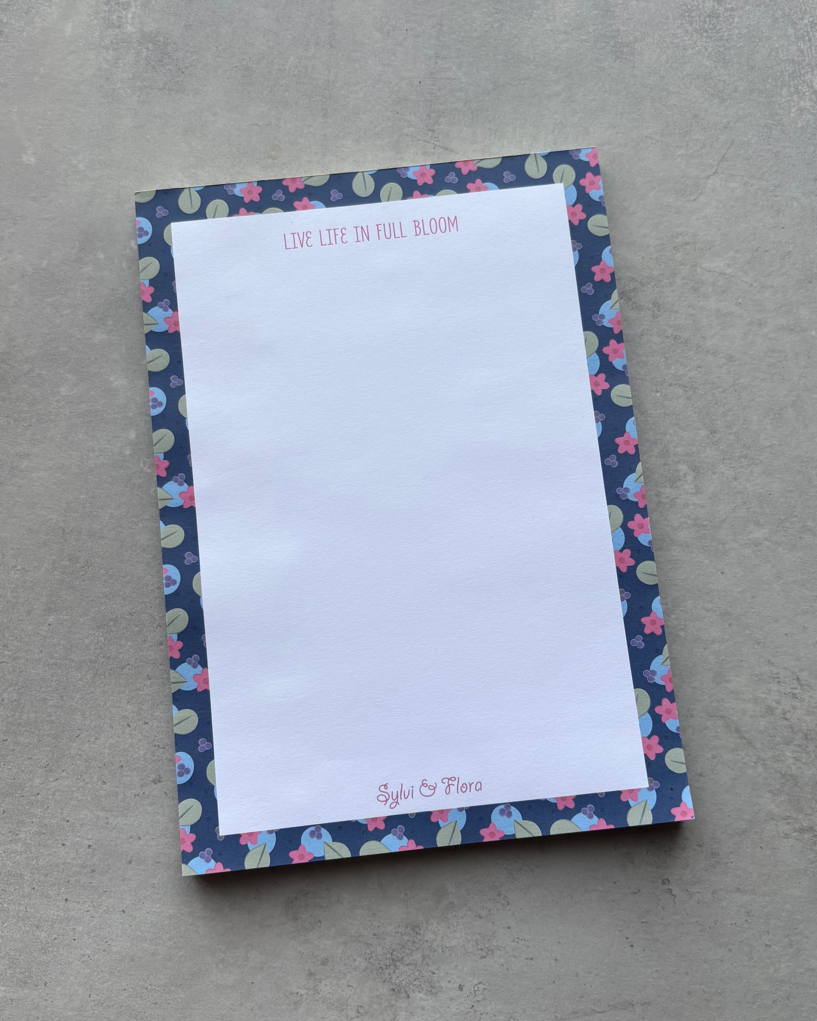A5 Notepad, 4 designs
