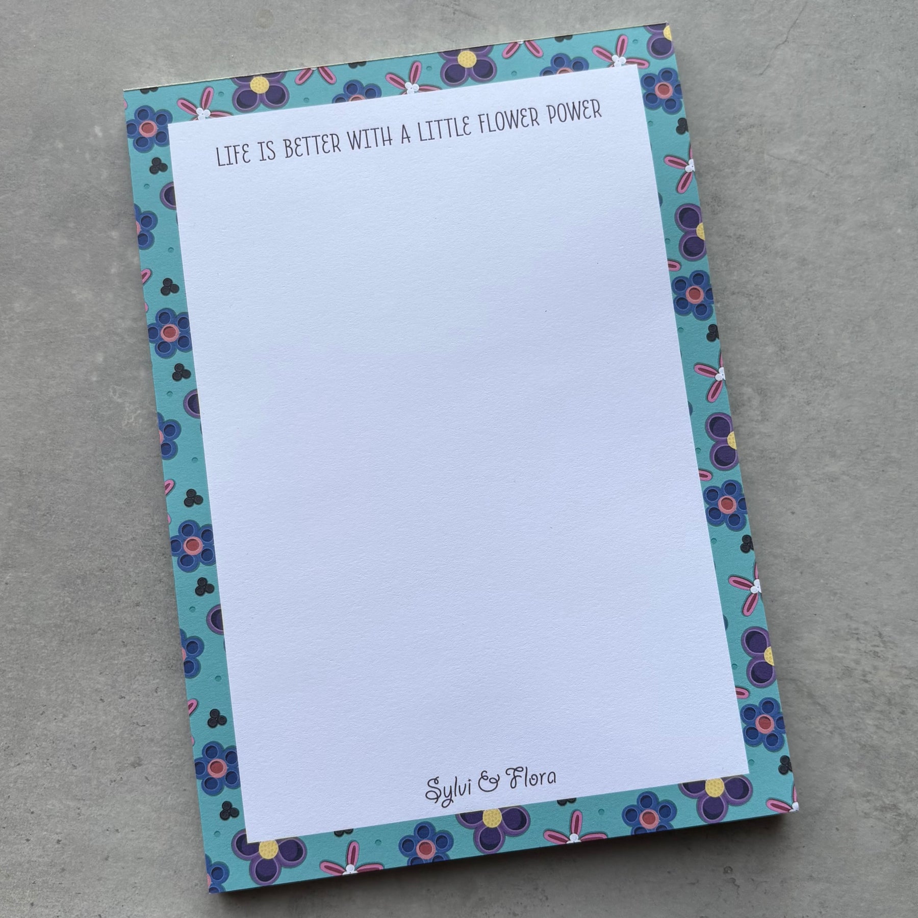 A5 Notepad, 4 designs