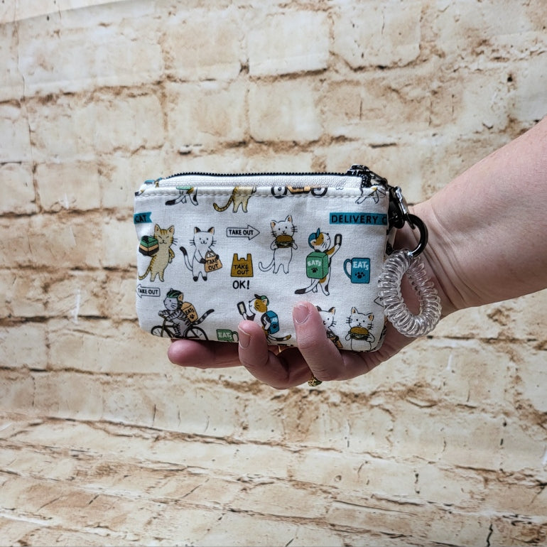 Take Away Kitties Double Coin Purse