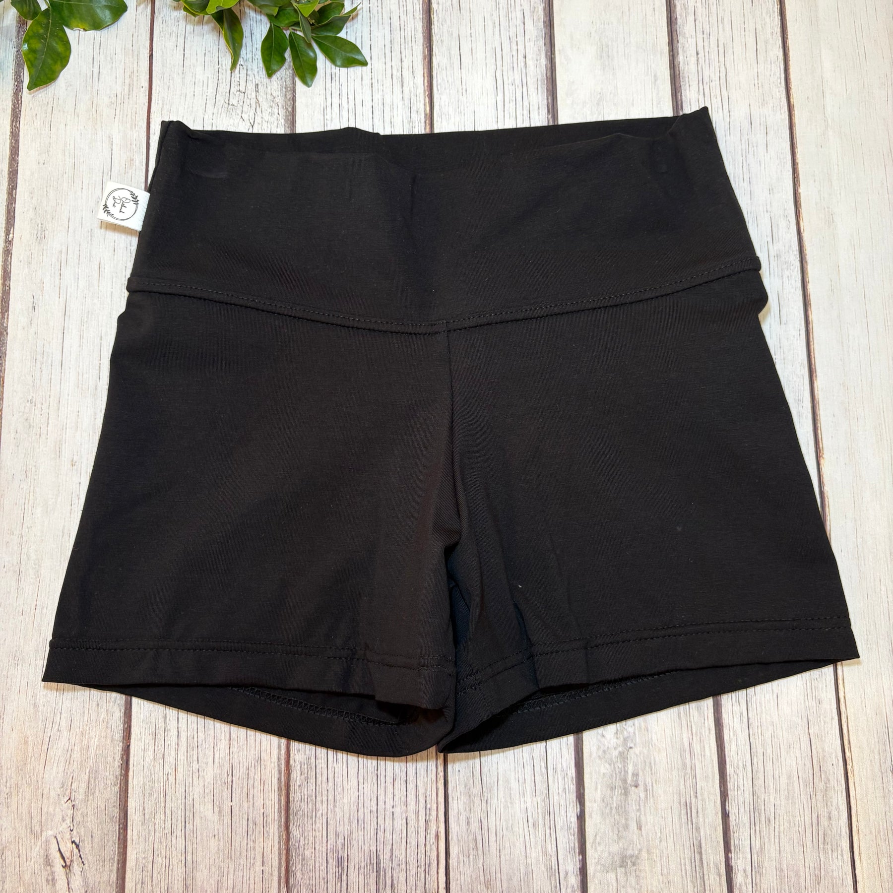 Women's Black Active Shorts- Size 12