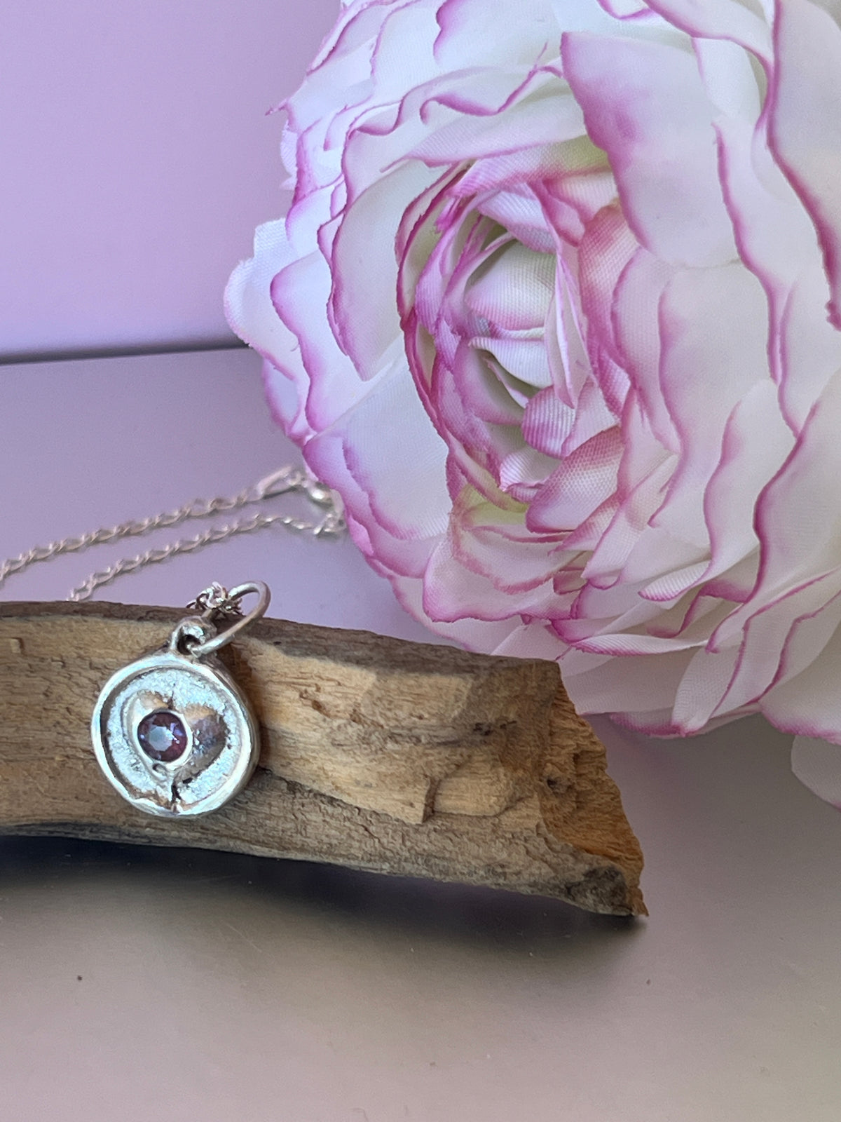 “My Heart” - Amethyst Pendant